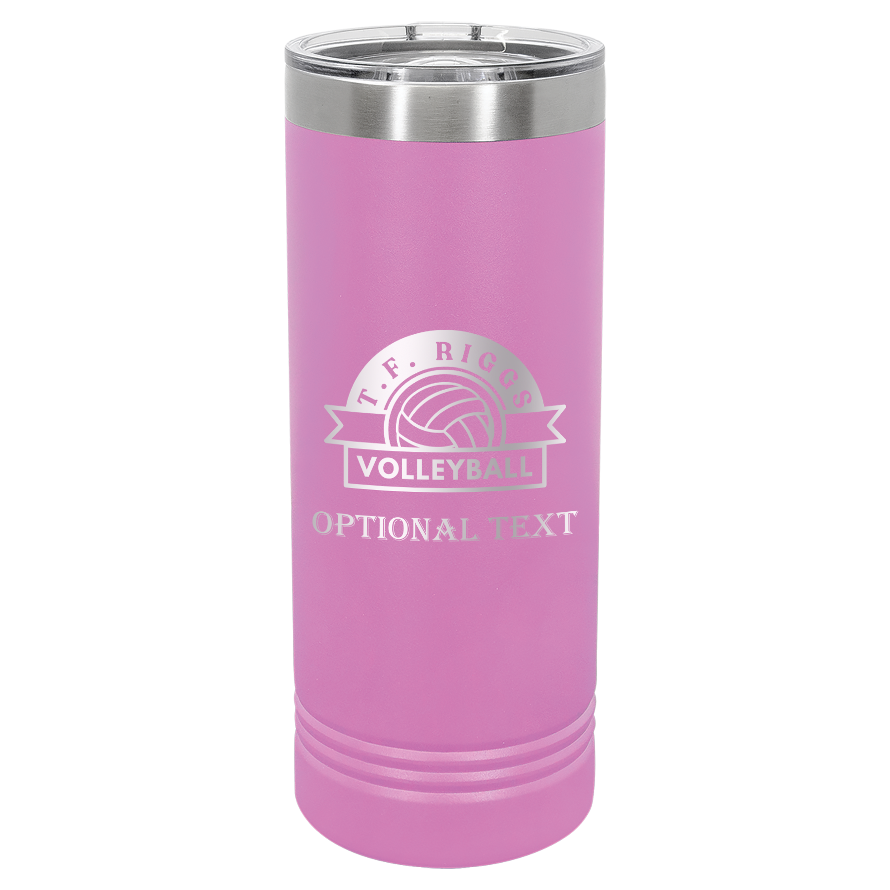 T.F. Riggs Volleyball Team Spirit 22 oz Skinny Tumbler