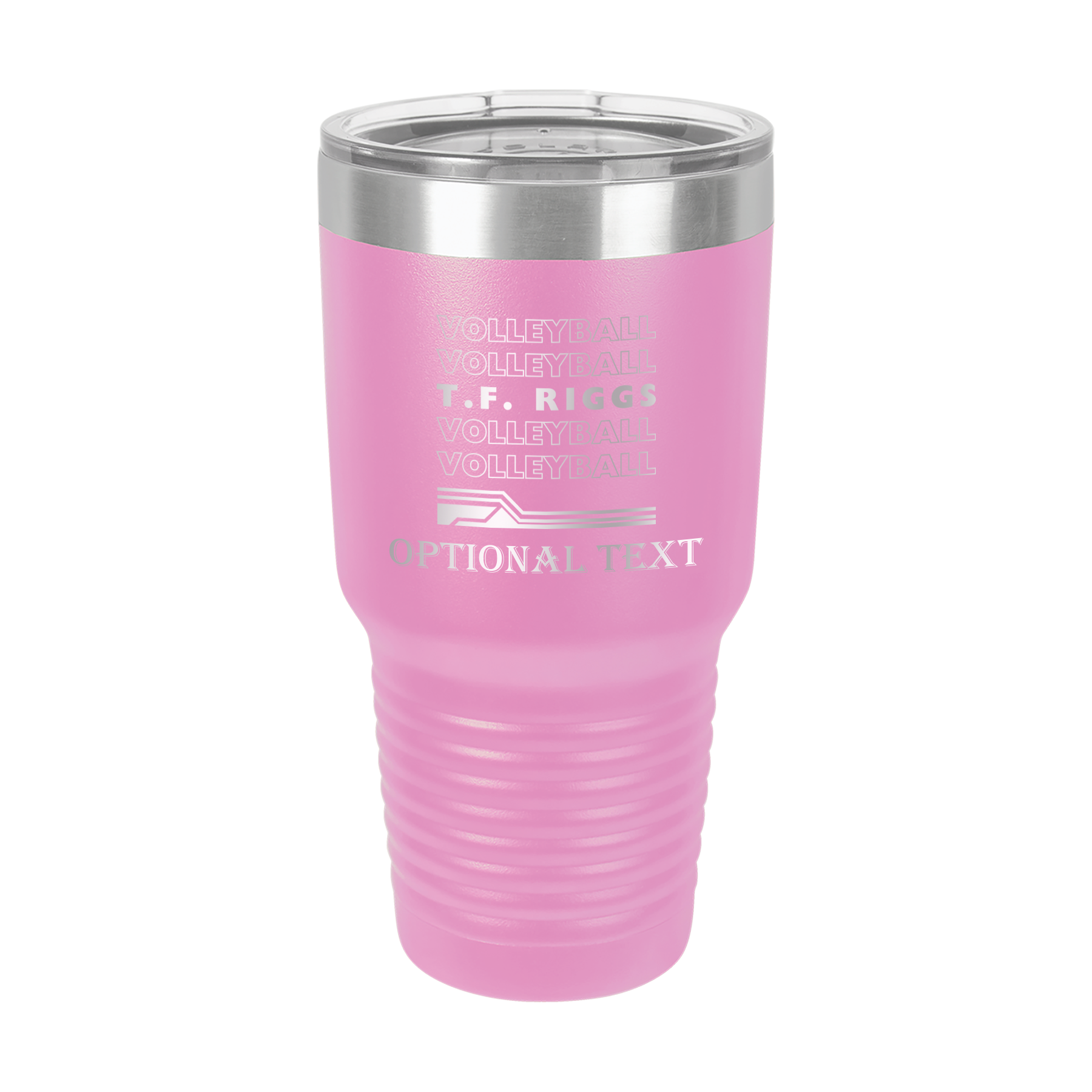 T.F. Riggs Volleyball Supporter 30 oz Ringneck Tumbler
