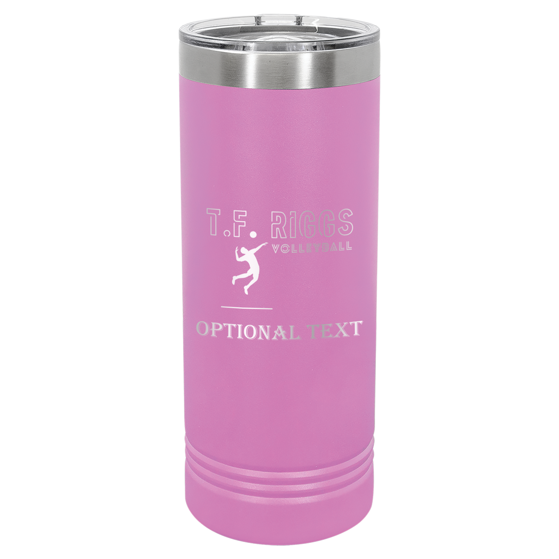 T.F. Riggs Volleyball Family Gift, 22 oz Skinny Tumbler