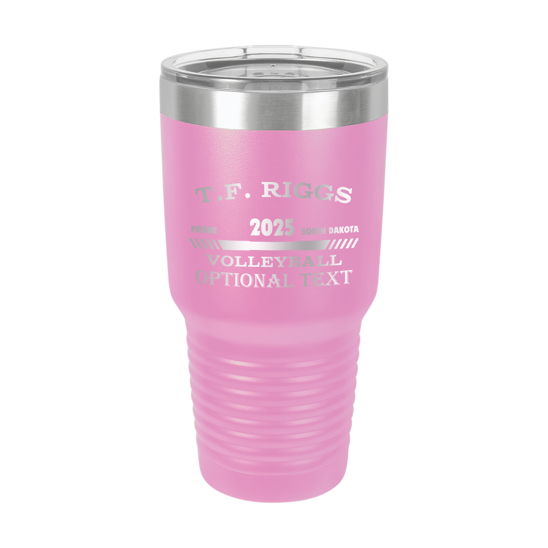 T.F. Riggs Volleyball 30 oz Ringneck Tumbler