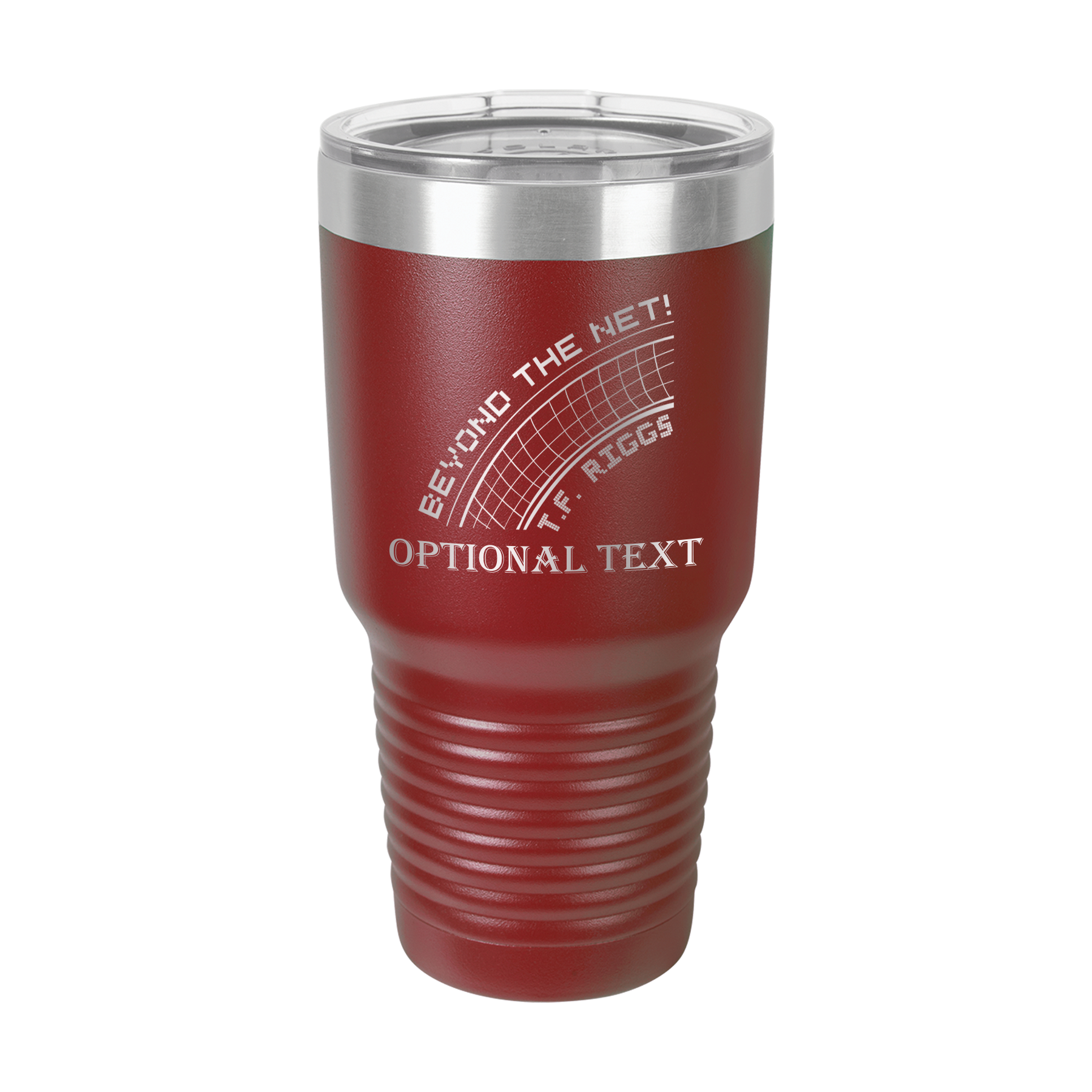 T.F. Riggs Volleyball Pride 30 oz Ringneck Tumbler