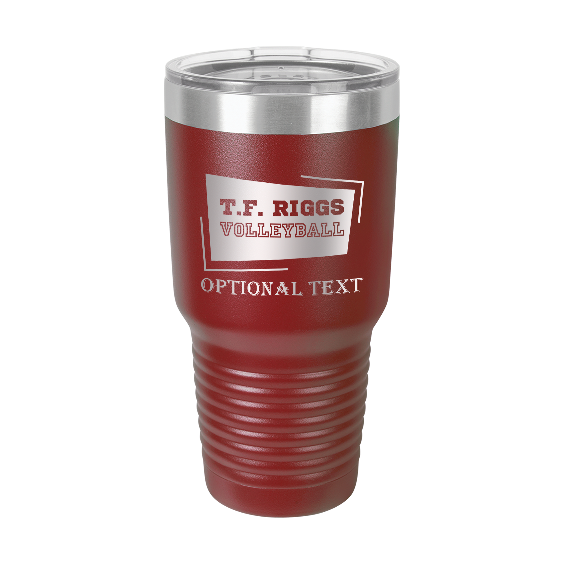 T.F. Riggs Volleyball Spirit 30 oz Ringneck Tumbler