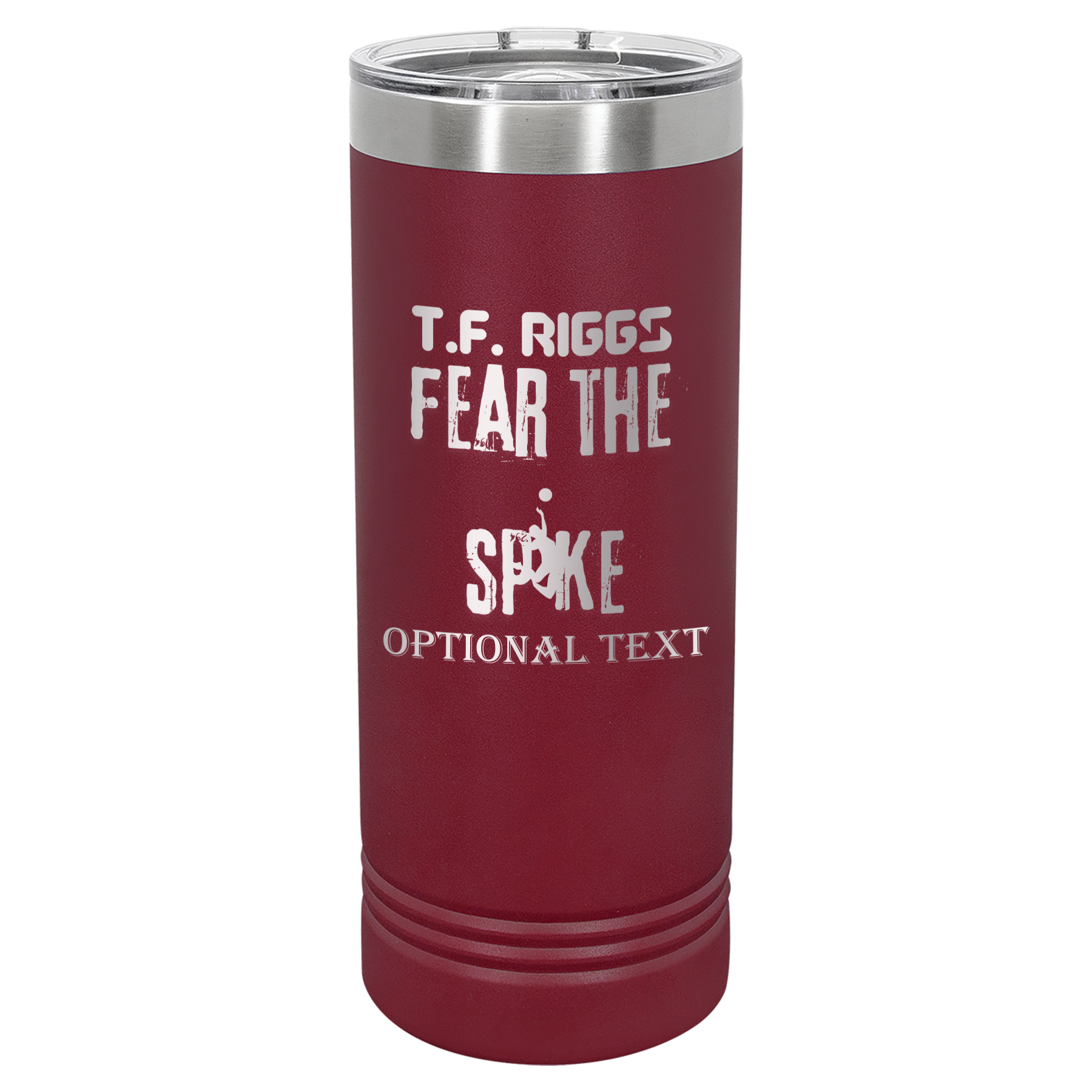 T.F. Riggs Volleyball Match Day 22 oz Skinny Tumbler