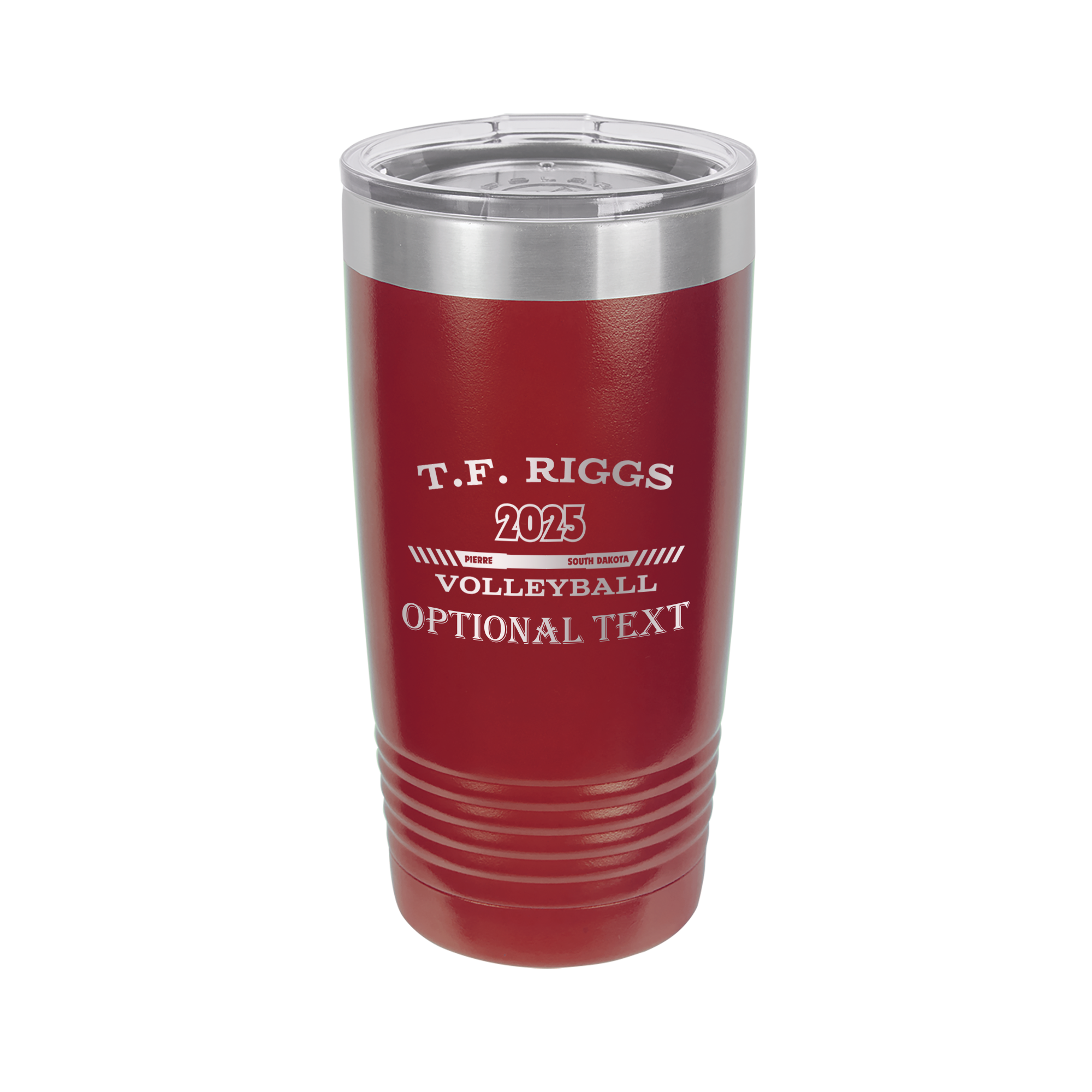 T.F. Riggs Volleyball Game Day 20oz Tumbler