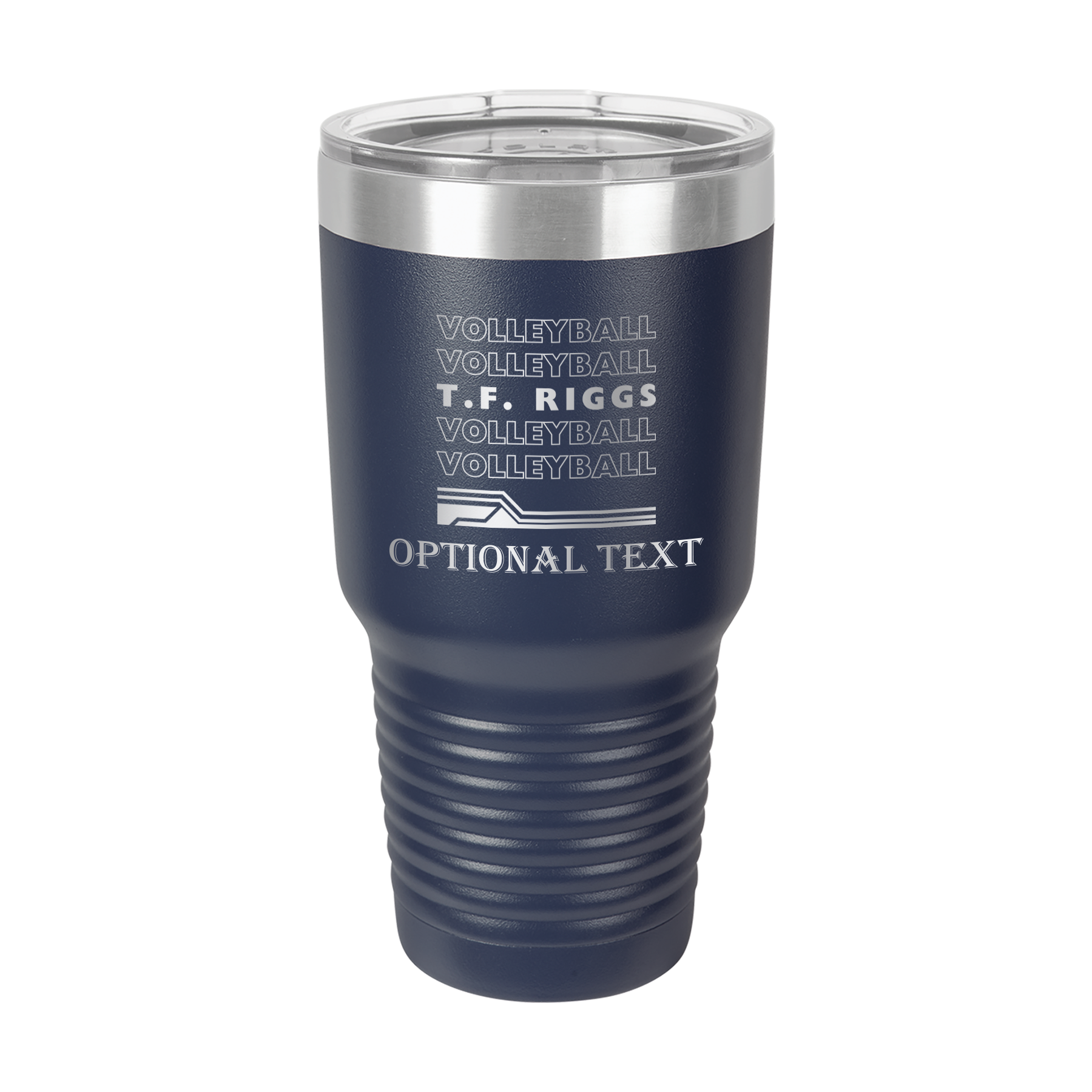 T.F. Riggs Volleyball Supporter 30 oz Ringneck Tumbler
