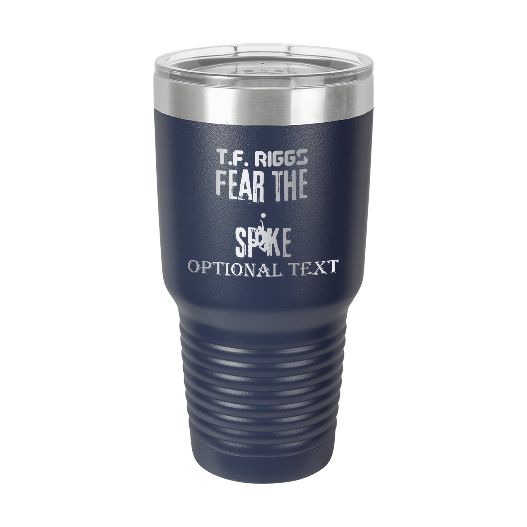 T.F. Riggs Volleyball Team 30 oz Ringneck Tumbler