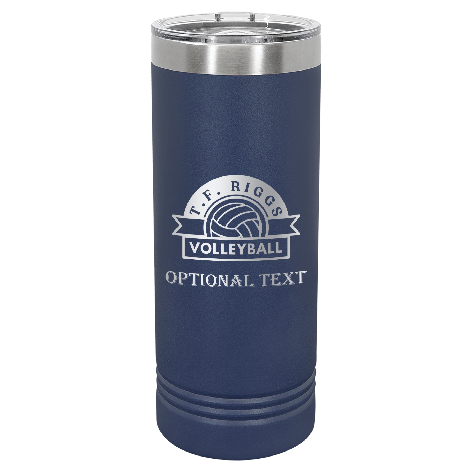 T.F. Riggs Volleyball Team Spirit 22 oz Skinny Tumbler