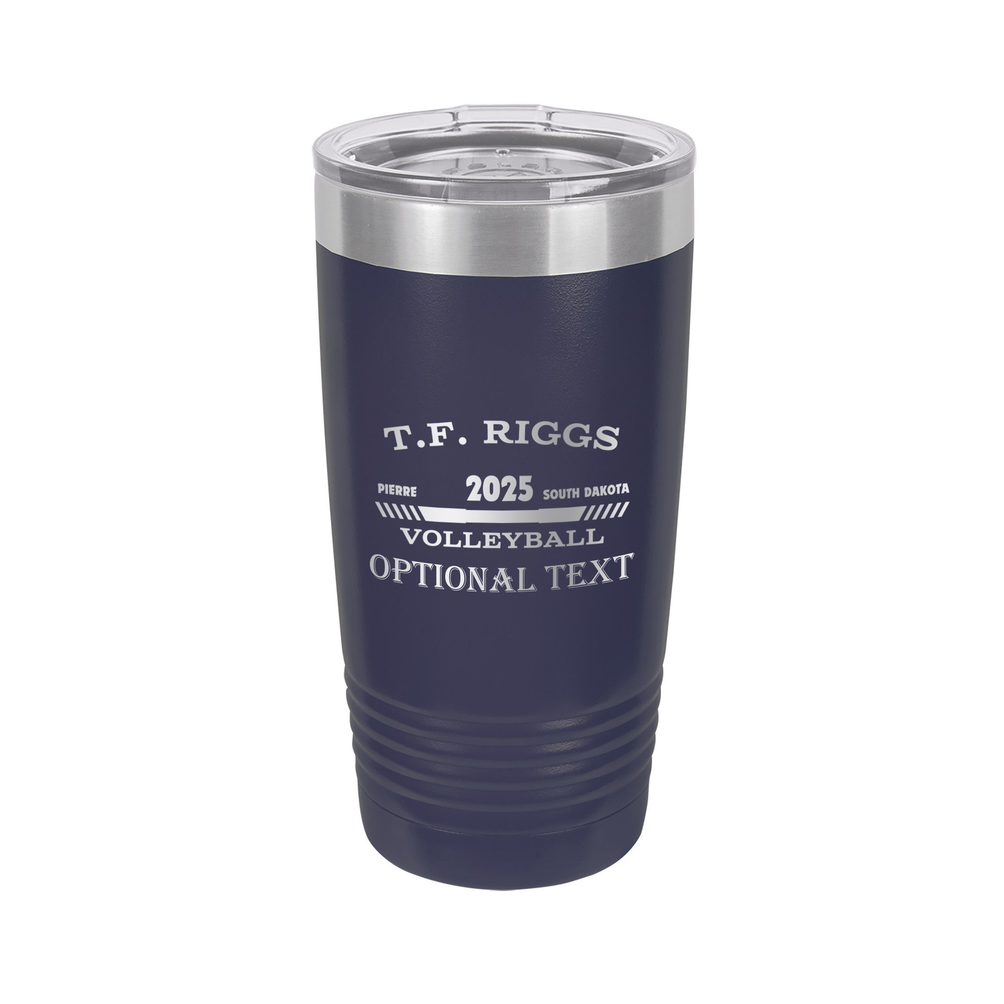 T.F. Riggs Volleyball Fan Gear 20oz Tumbler