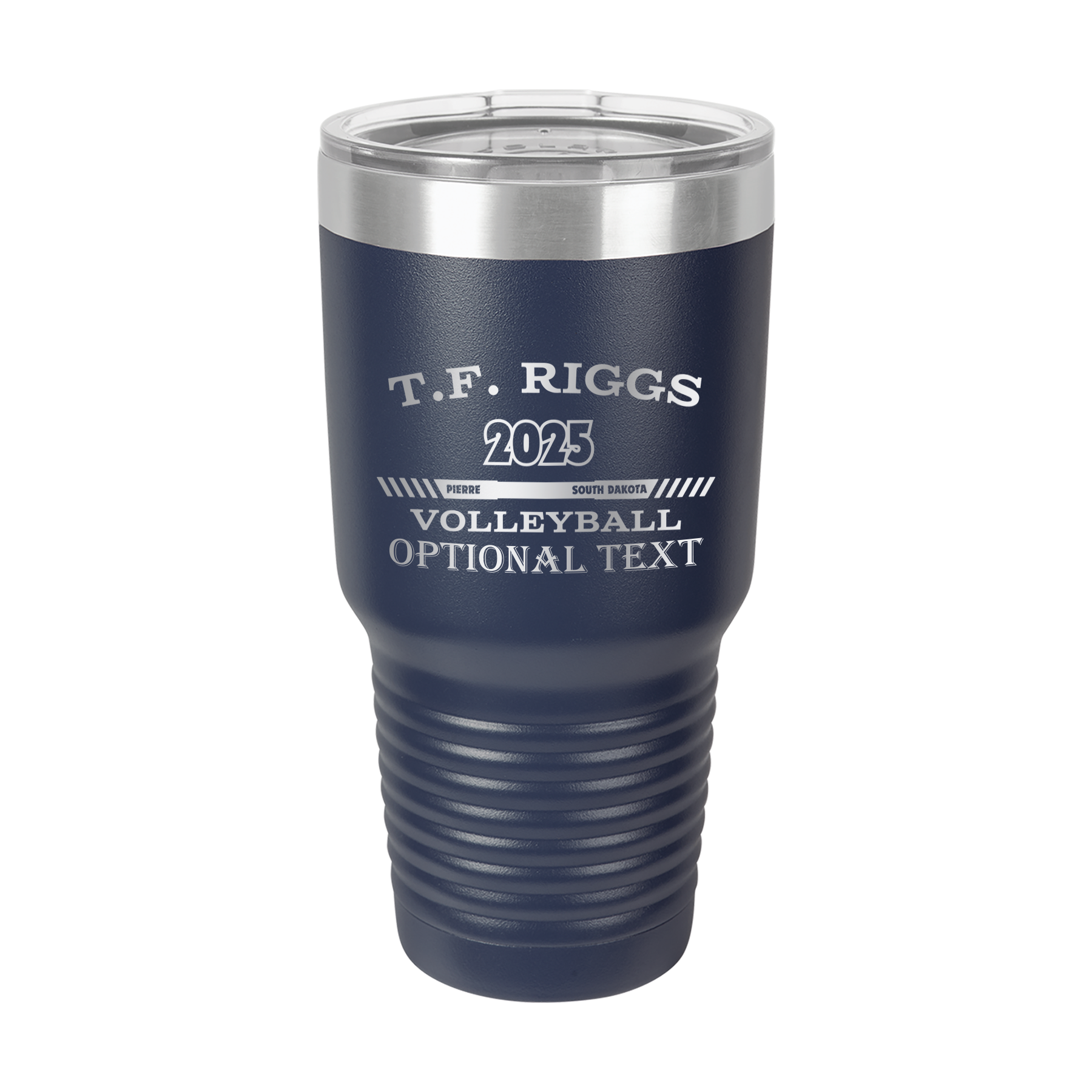 T.F. Riggs Volleyball Game Day 30 oz Ringneck Tumbler