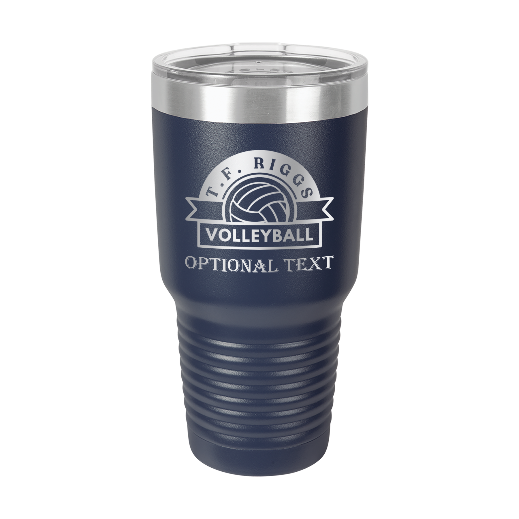 T.F. Riggs Volleyball 30 oz Ringneck Tumbler for Fans