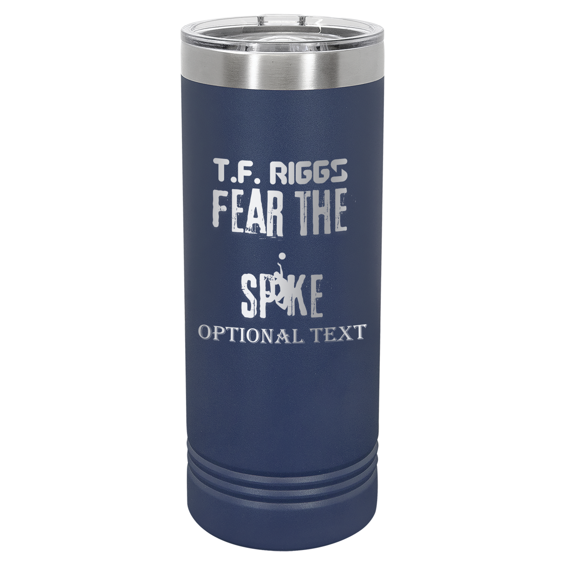 T.F. Riggs Volleyball Match Day 22 oz Skinny Tumbler