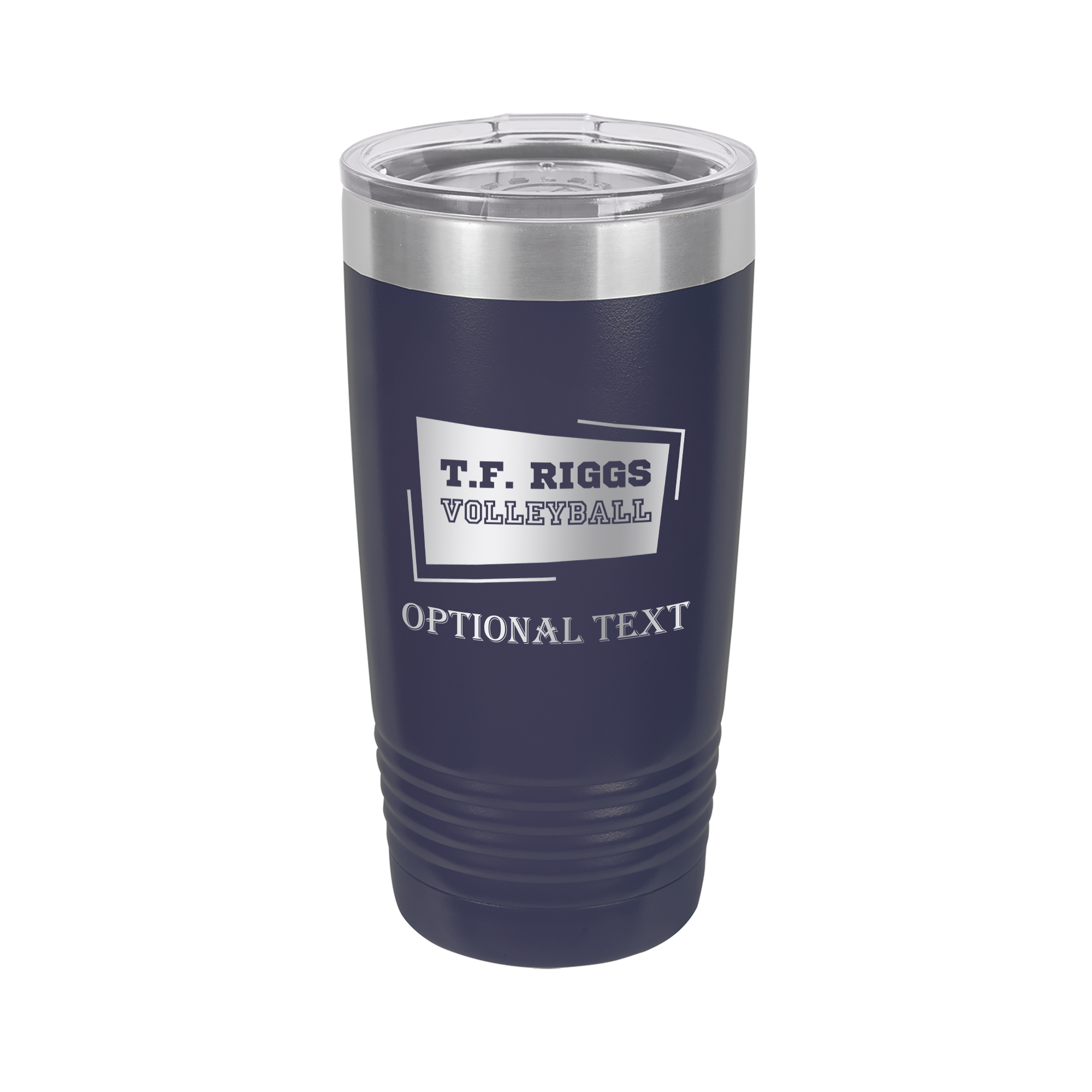 T.F. Riggs Volleyball Team Spirit 20 oz Ringneck Tumbler
