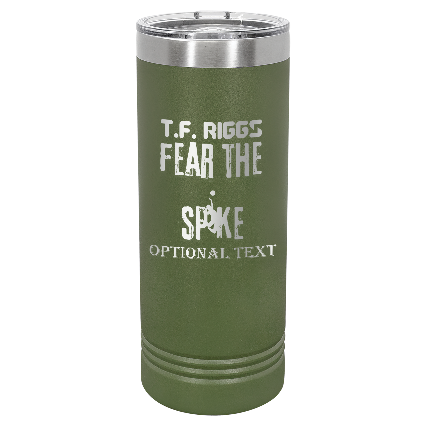 T.F. Riggs Volleyball Match Day 22 oz Skinny Tumbler