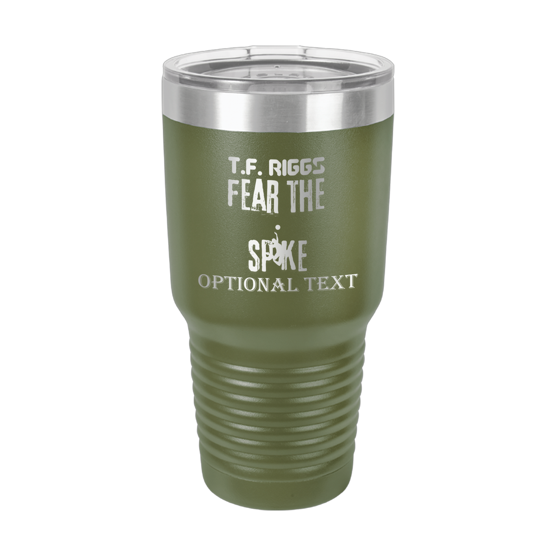 T.F. Riggs Volleyball Team 30 oz Ringneck Tumbler