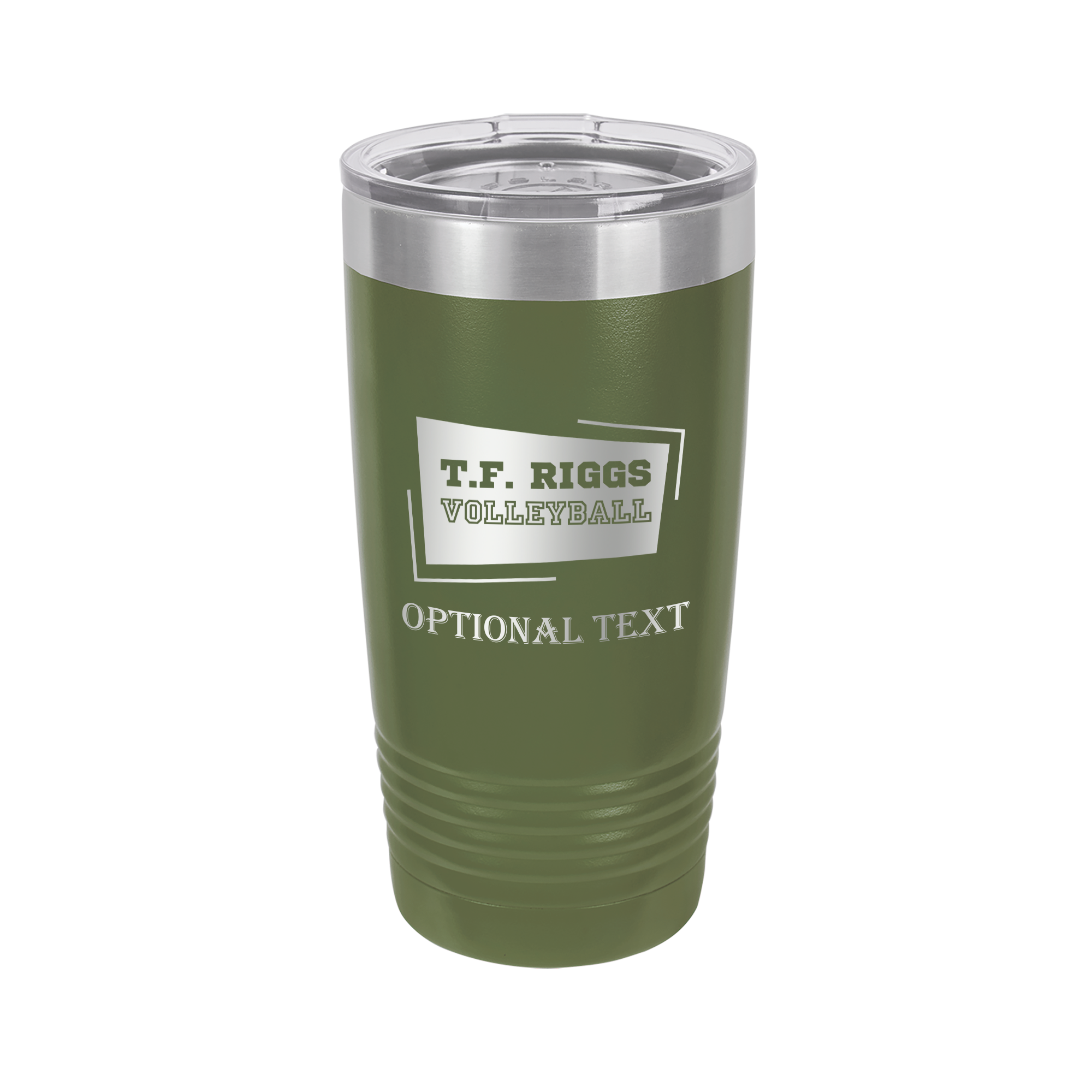 T.F. Riggs Volleyball Team Spirit 20 oz Ringneck Tumbler