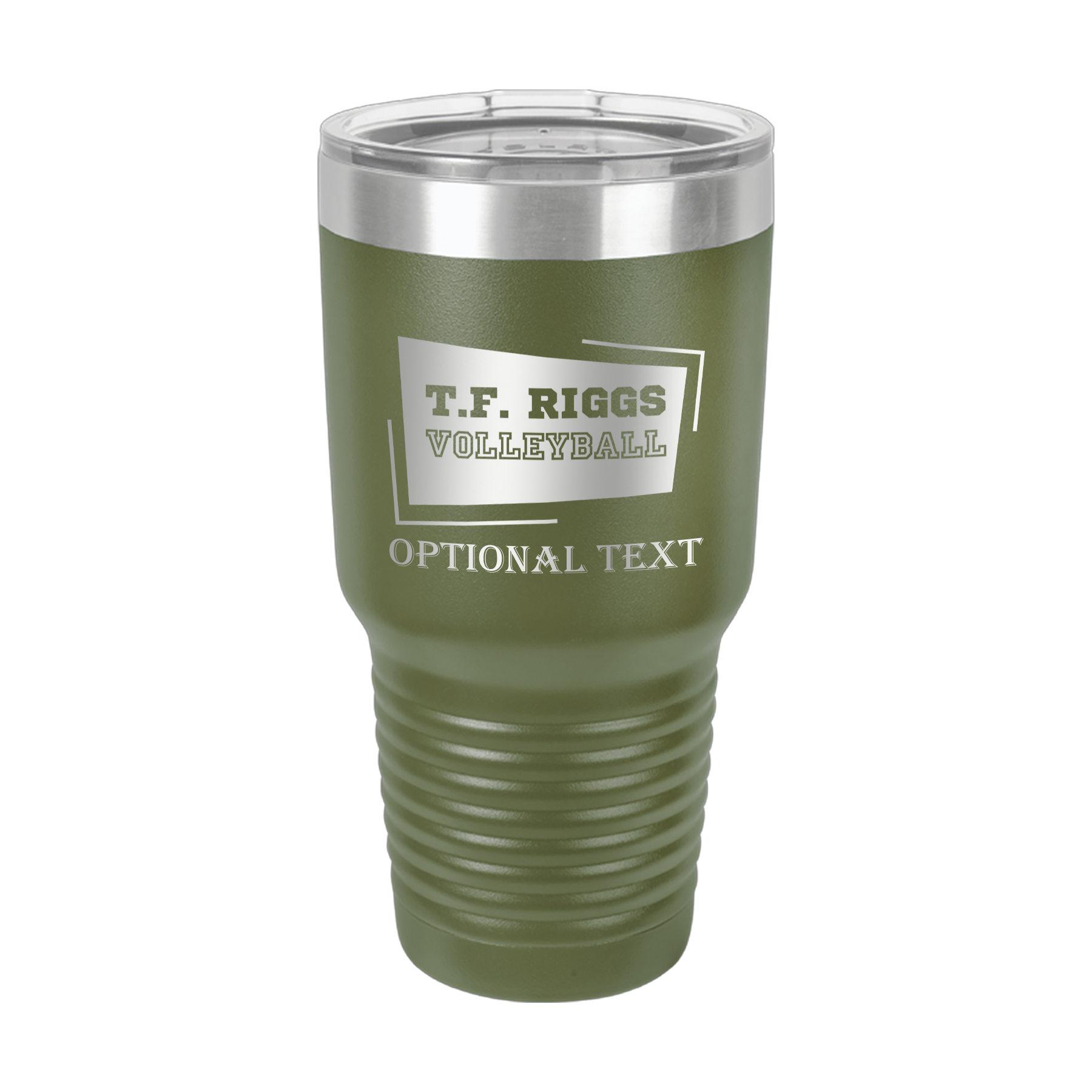 T.F. Riggs Volleyball Spirit 30 oz Ringneck Tumbler