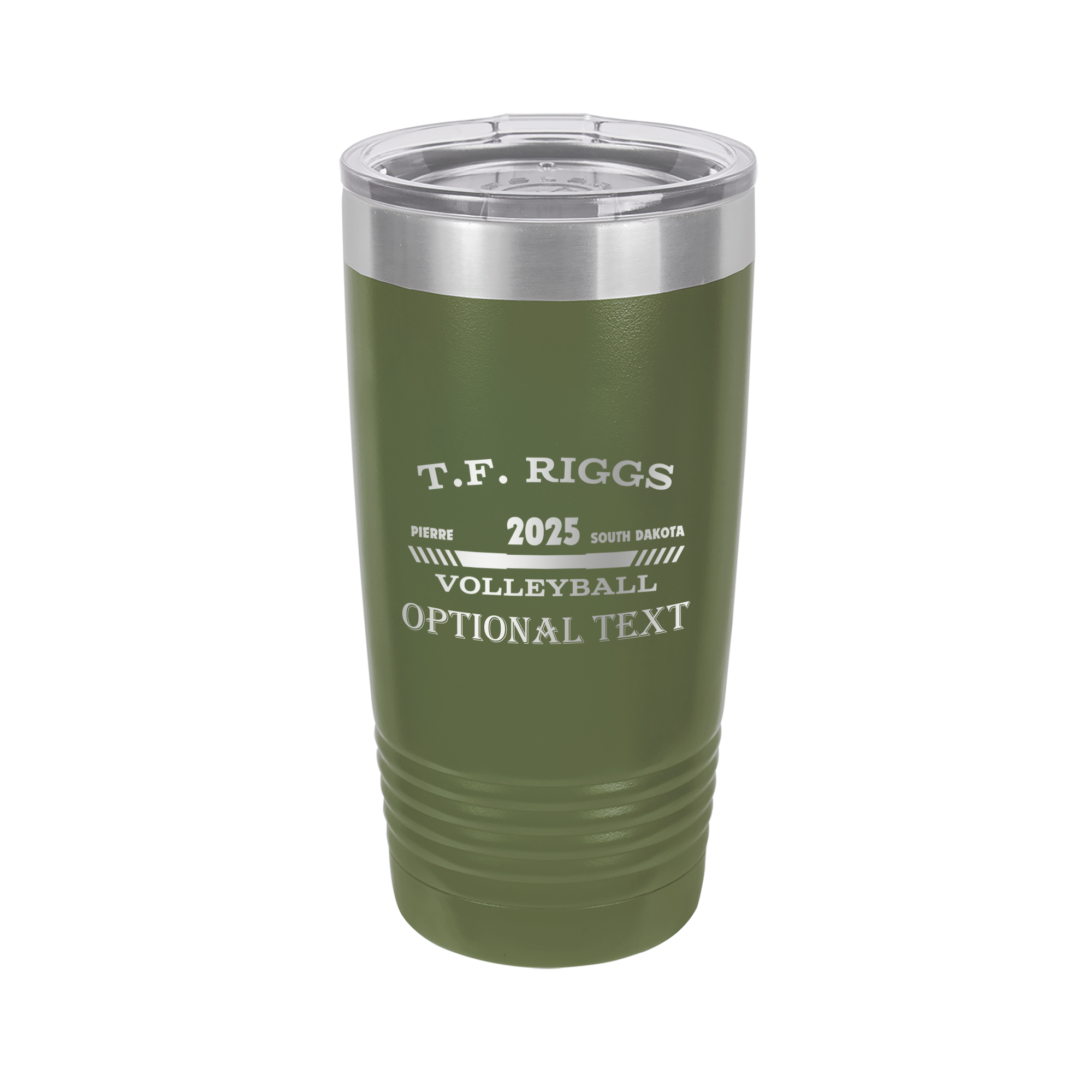 T.F. Riggs Volleyball Fan Gear 20oz Tumbler