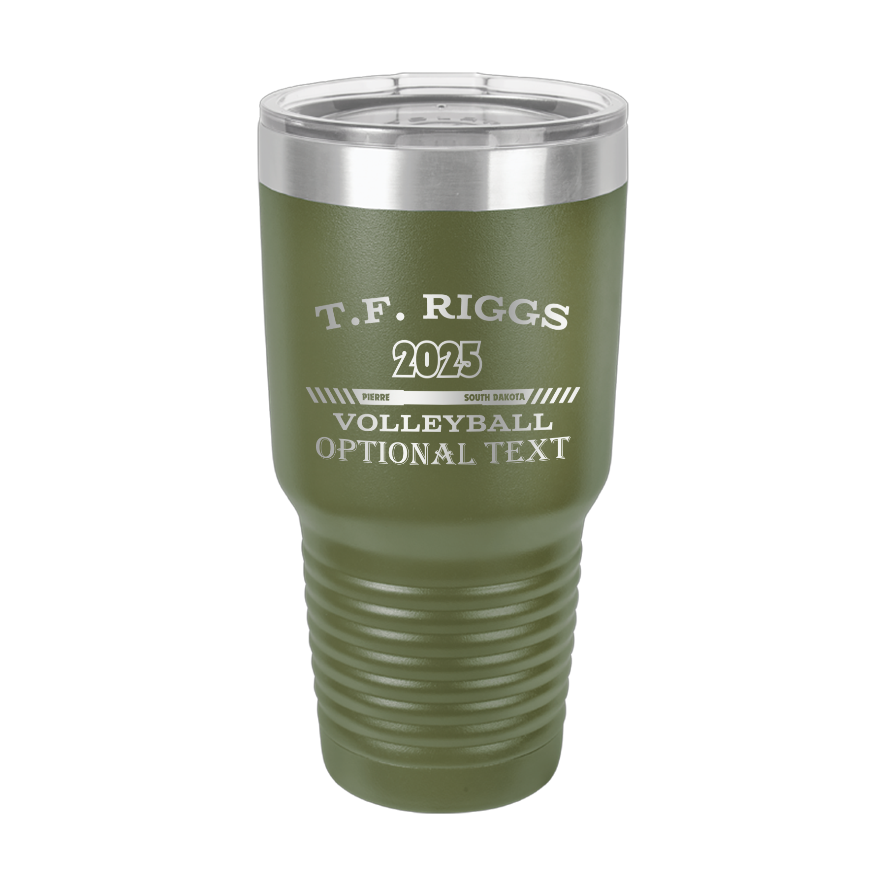 T.F. Riggs Volleyball Game Day 30 oz Ringneck Tumbler