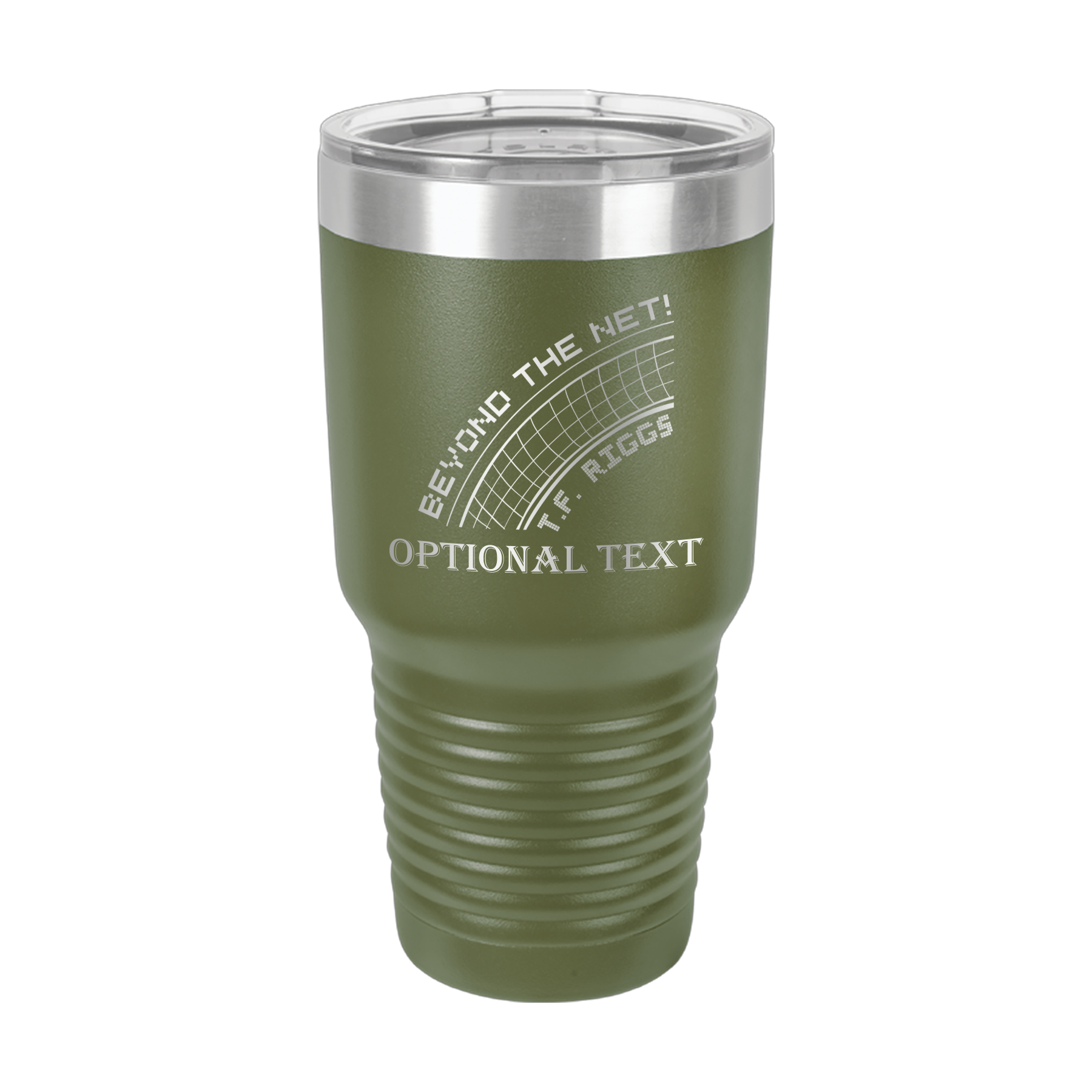 T.F. Riggs Volleyball Pride 30 oz Ringneck Tumbler