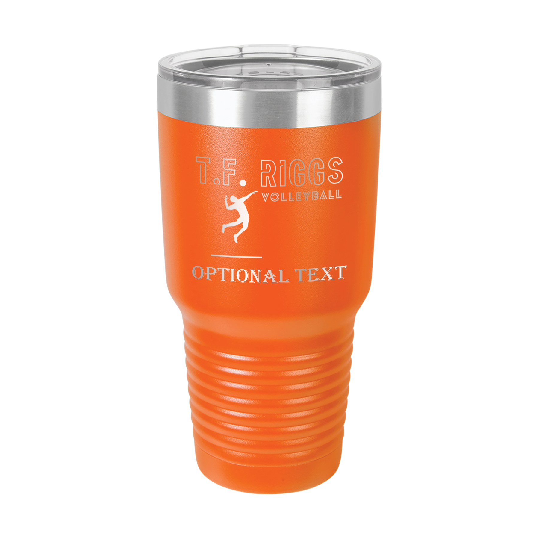 T.F. Riggs Volleyball School Pride 30 oz Ringneck Tumbler