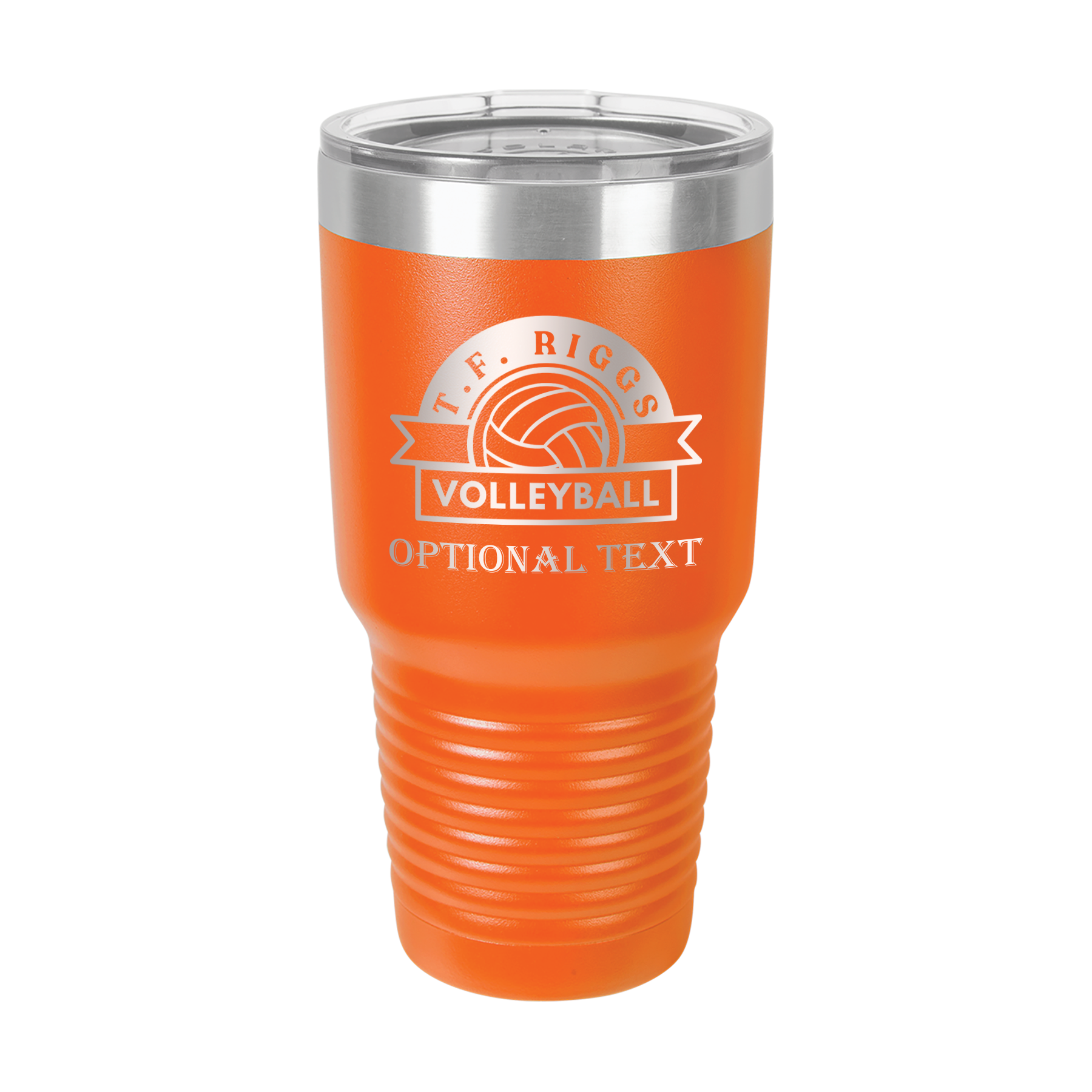 T.F. Riggs Volleyball 30 oz Ringneck Tumbler for Fans