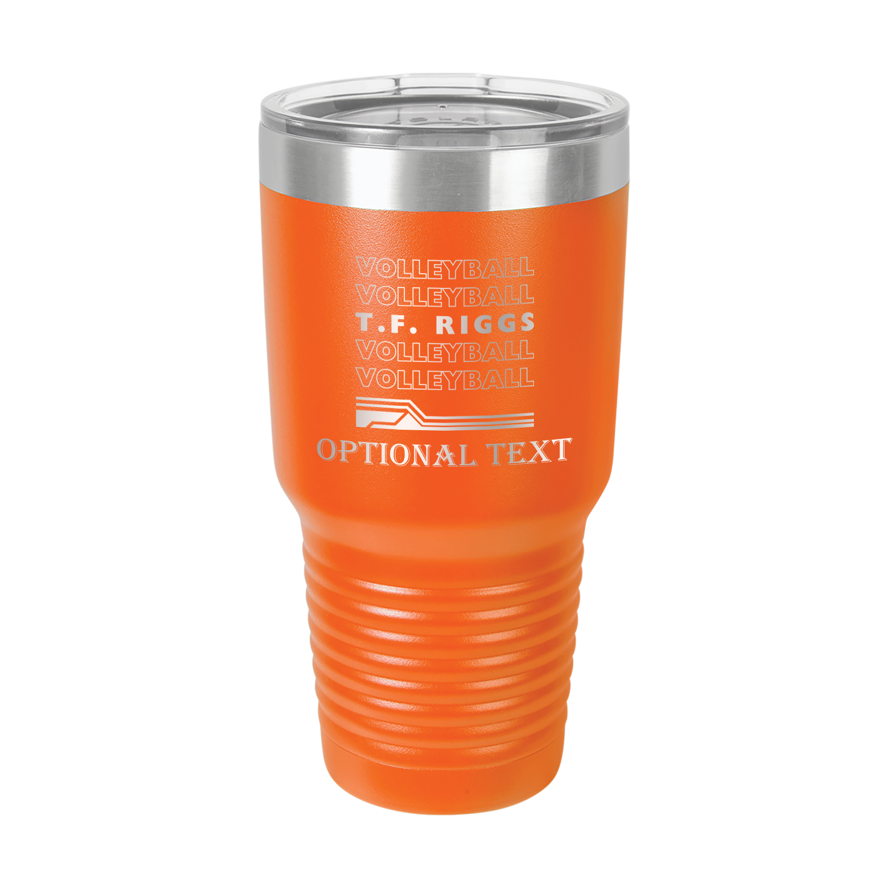 T.F. Riggs Volleyball Supporter 30 oz Ringneck Tumbler