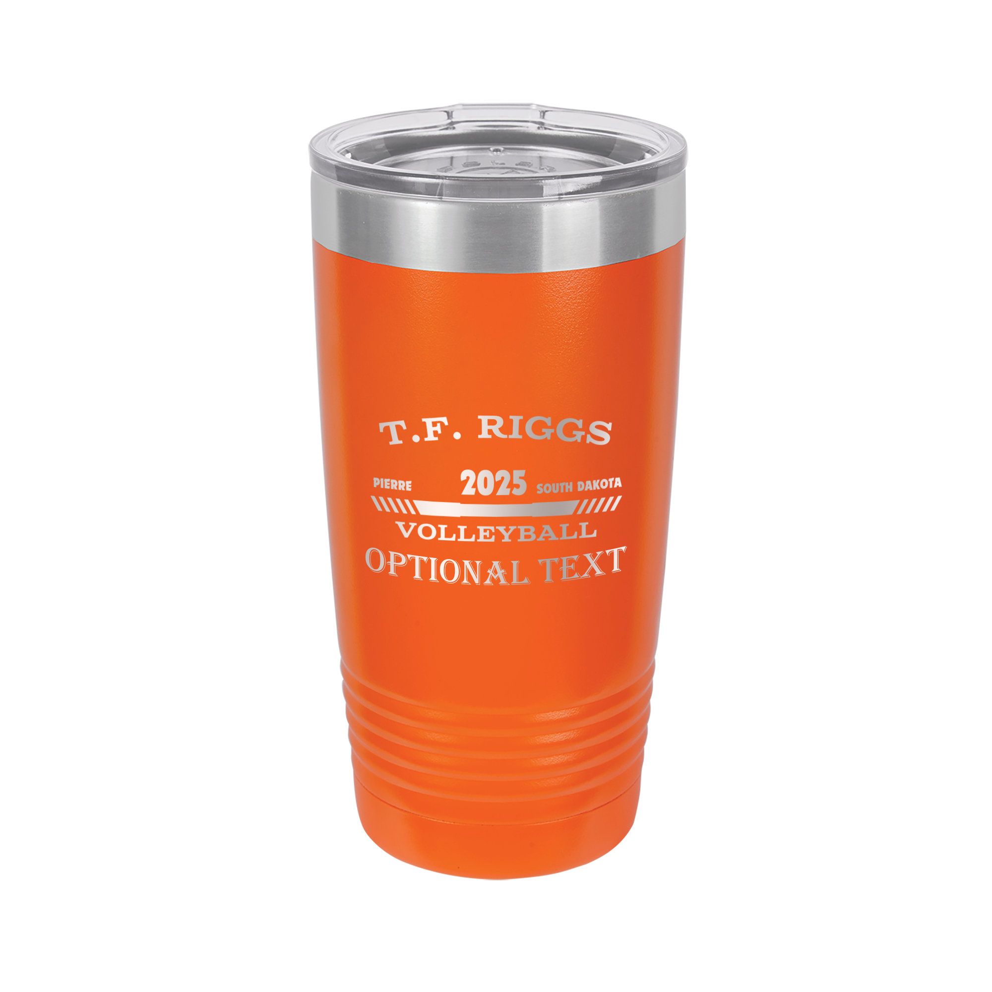 T.F. Riggs Volleyball Fan Gear 20oz Tumbler