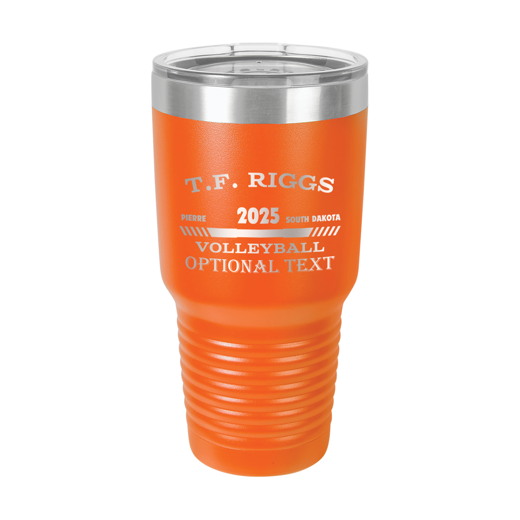 T.F. Riggs Volleyball 30 oz Ringneck Tumbler