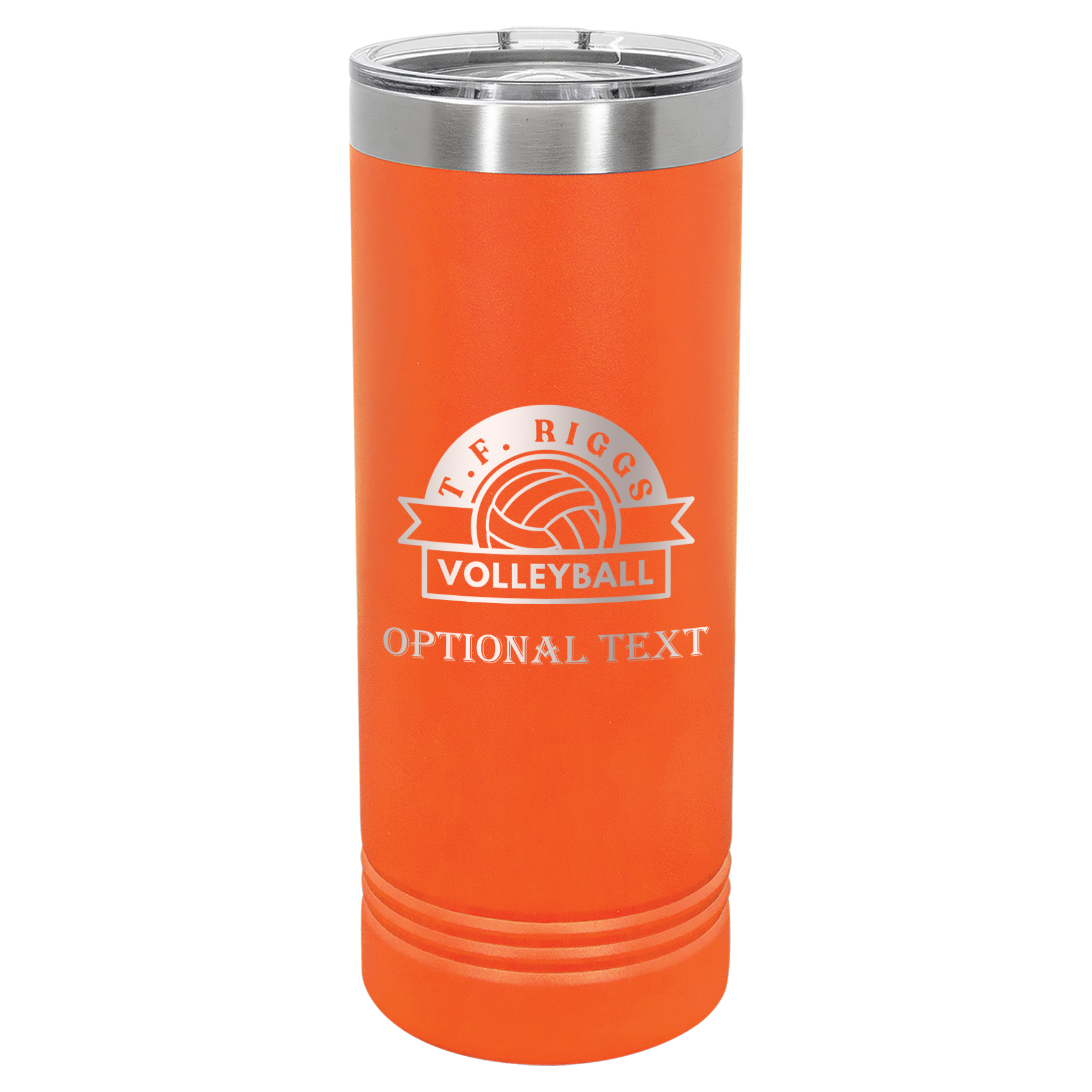 T.F. Riggs Volleyball Team Spirit 22 oz Skinny Tumbler