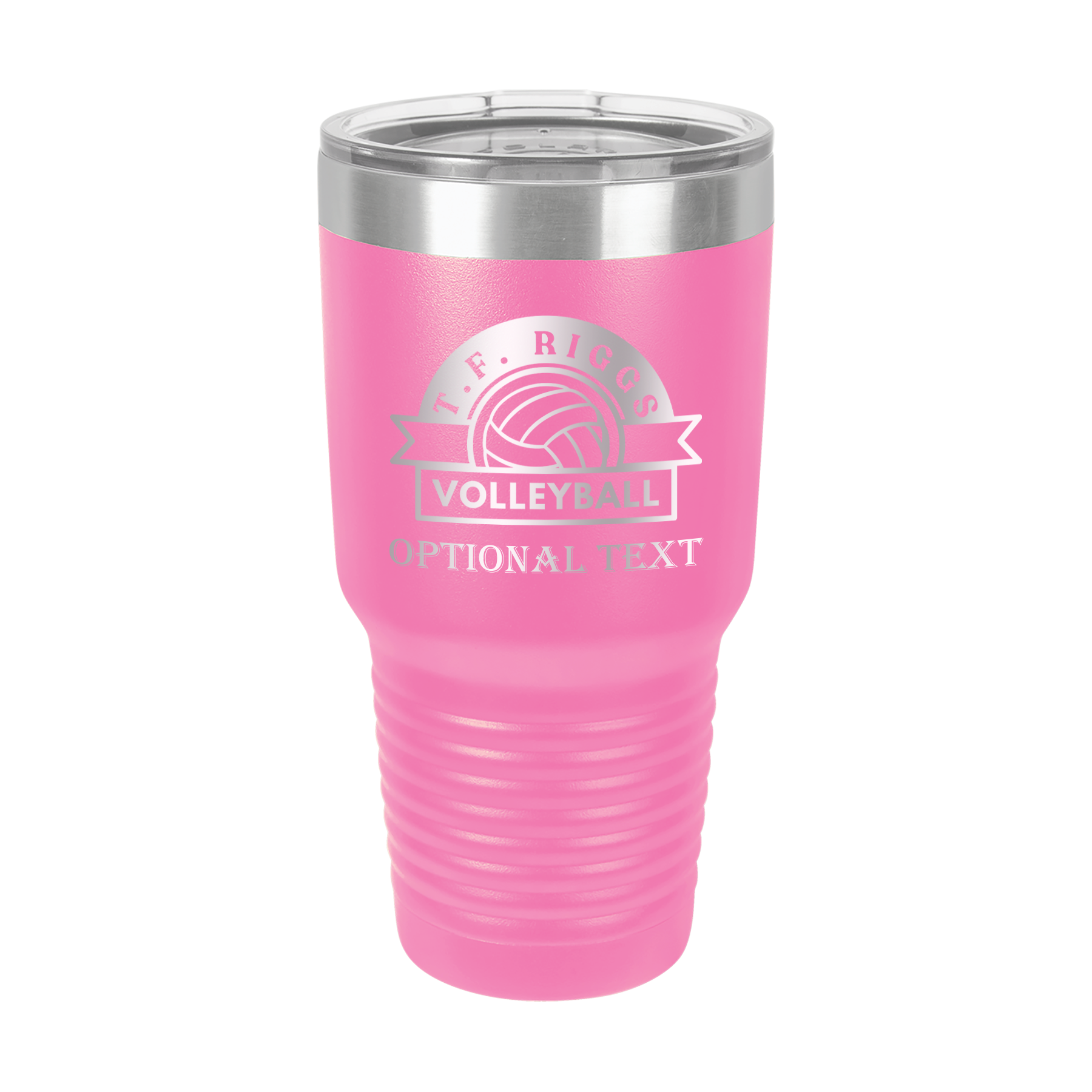 T.F. Riggs Volleyball 30 oz Ringneck Tumbler for Fans