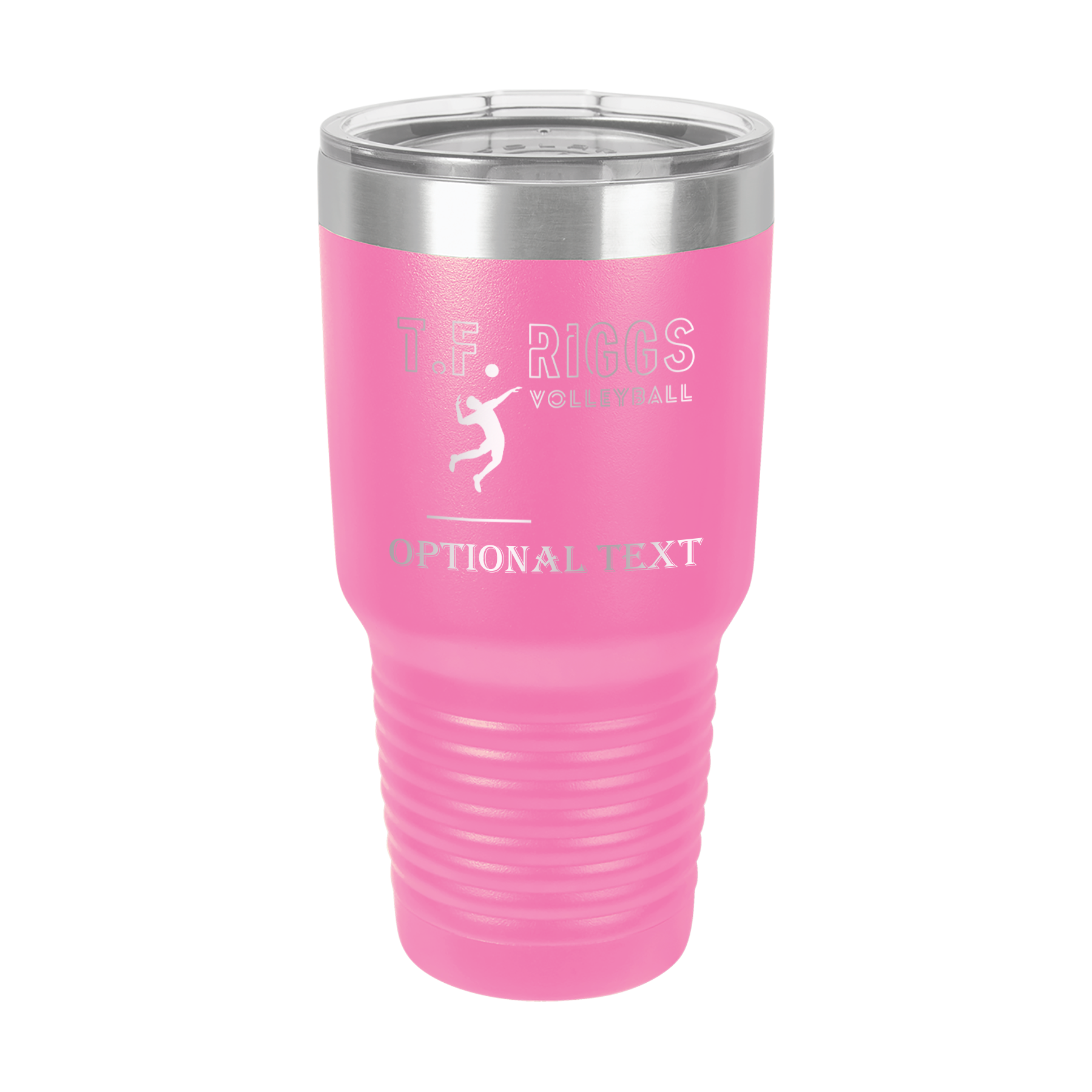 T.F. Riggs Volleyball School Pride 30 oz Ringneck Tumbler