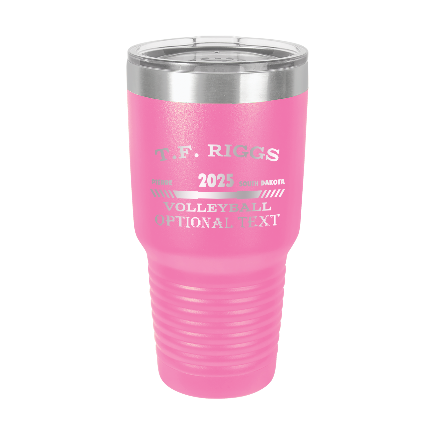T.F. Riggs Volleyball 30 oz Ringneck Tumbler