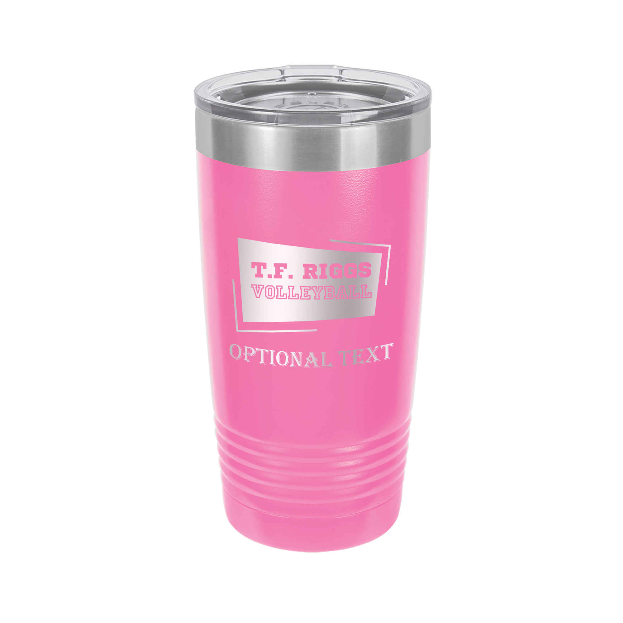 T.F. Riggs Volleyball Team Spirit 20 oz Ringneck Tumbler