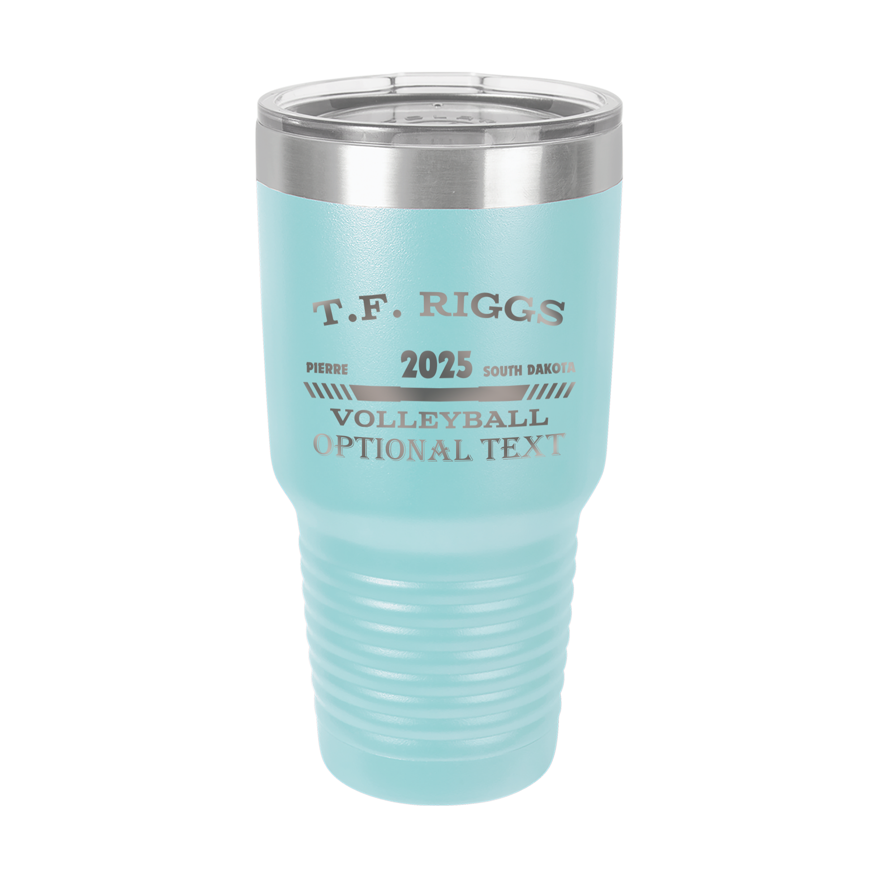 T.F. Riggs Volleyball 30 oz Ringneck Tumbler