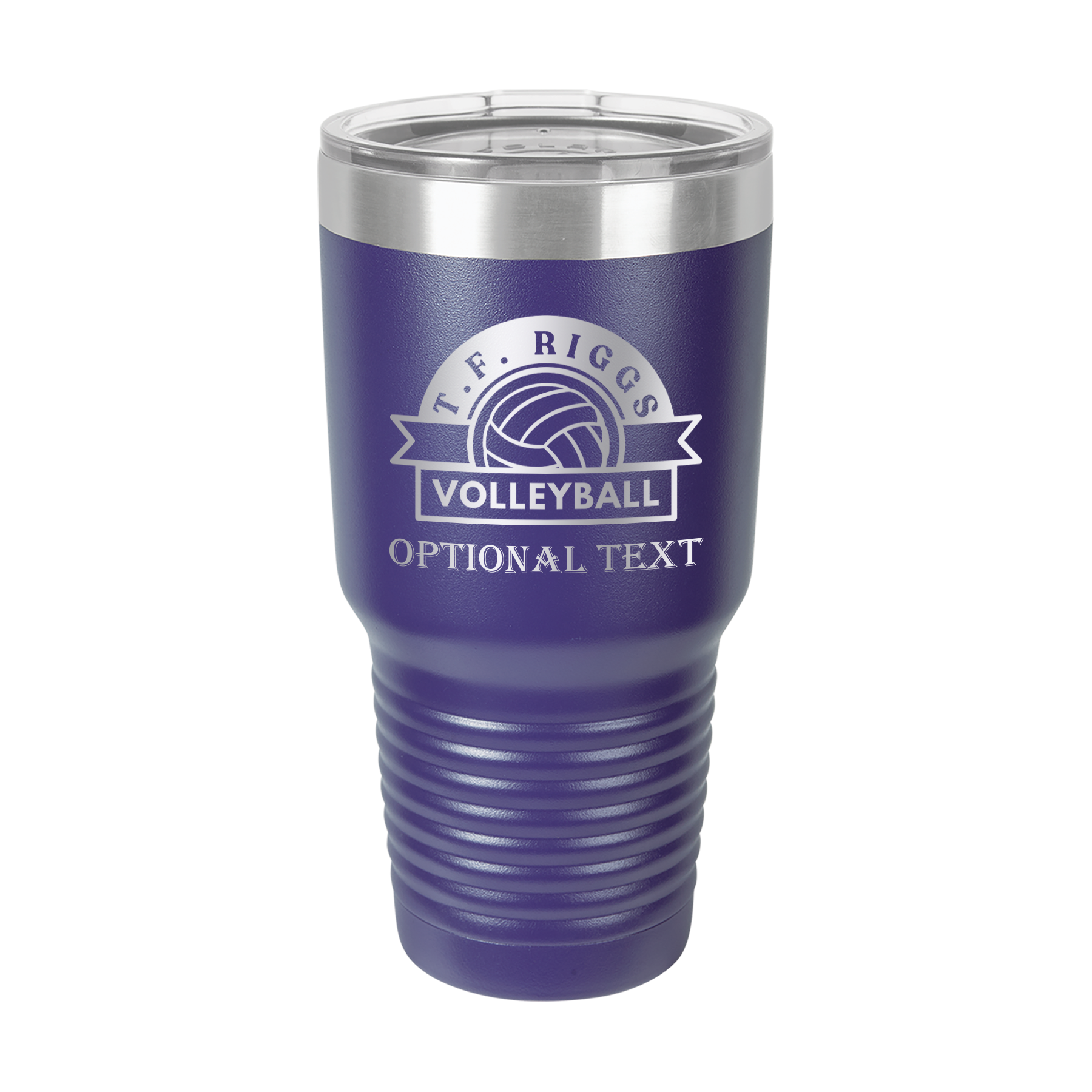 T.F. Riggs Volleyball 30 oz Ringneck Tumbler for Fans