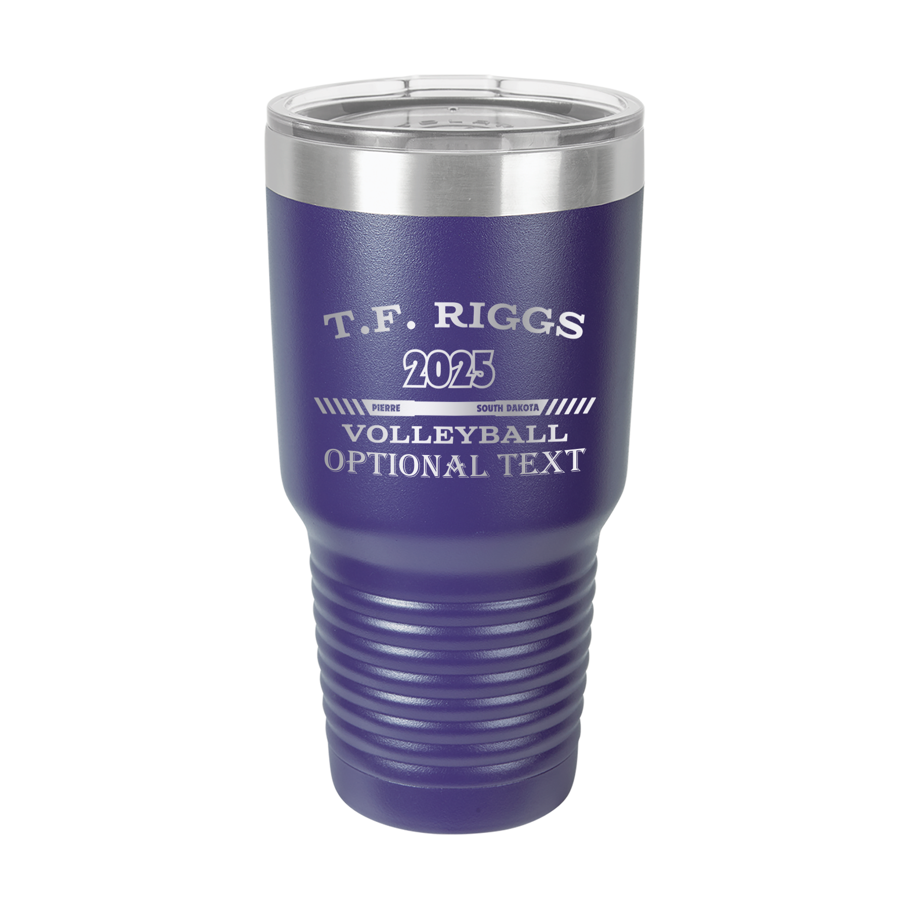 T.F. Riggs Volleyball Game Day 30 oz Ringneck Tumbler