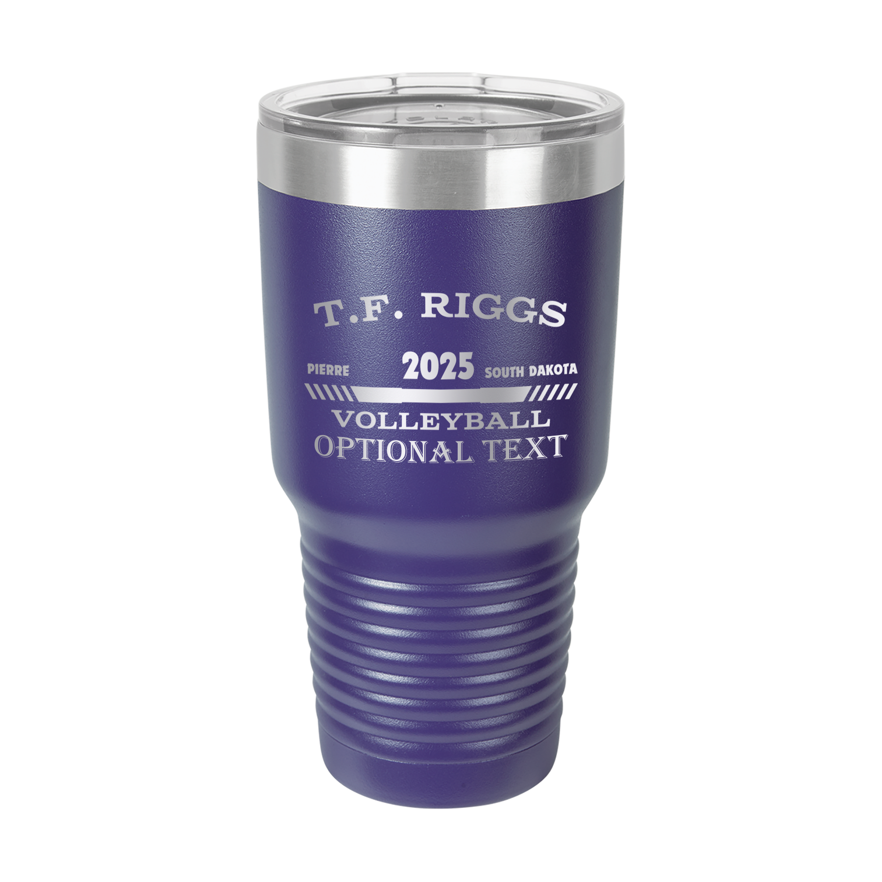 T.F. Riggs Volleyball 30 oz Ringneck Tumbler