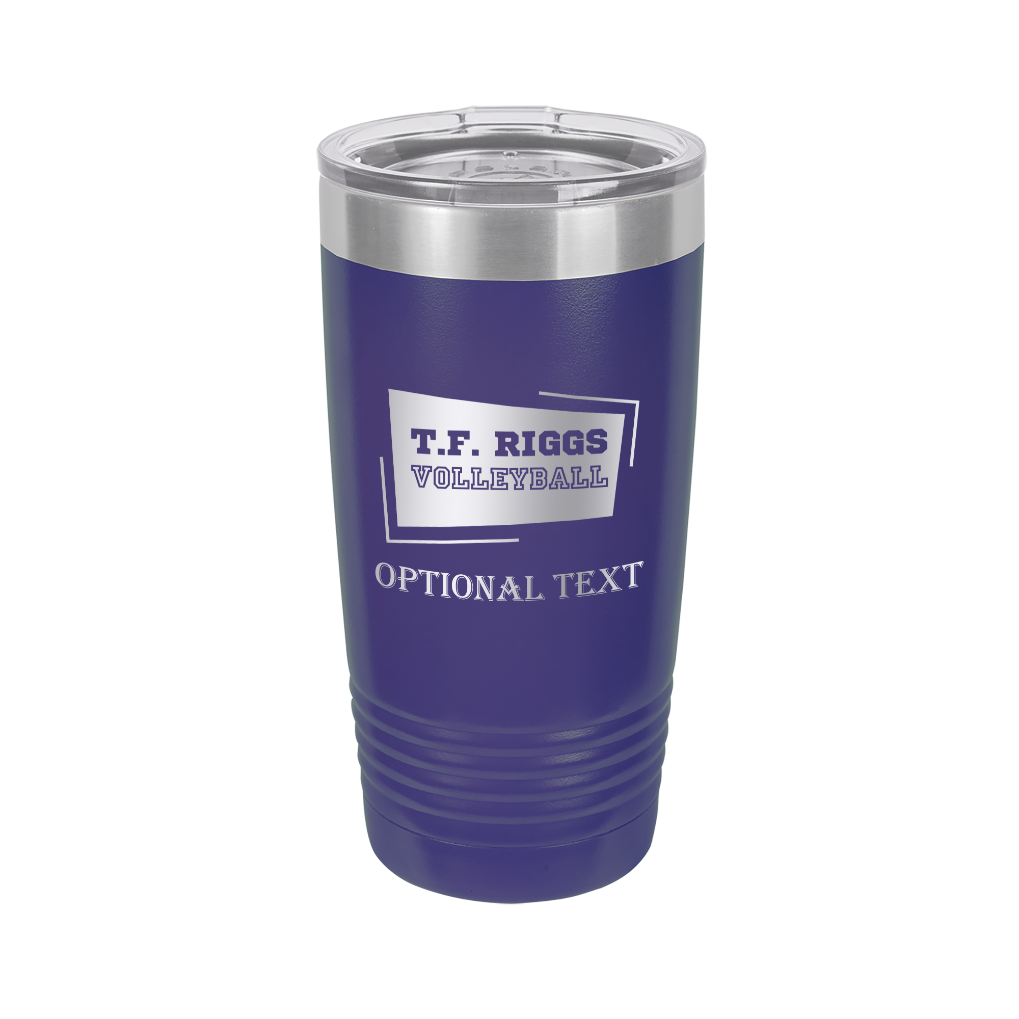 T.F. Riggs Volleyball Team Spirit 20 oz Ringneck Tumbler