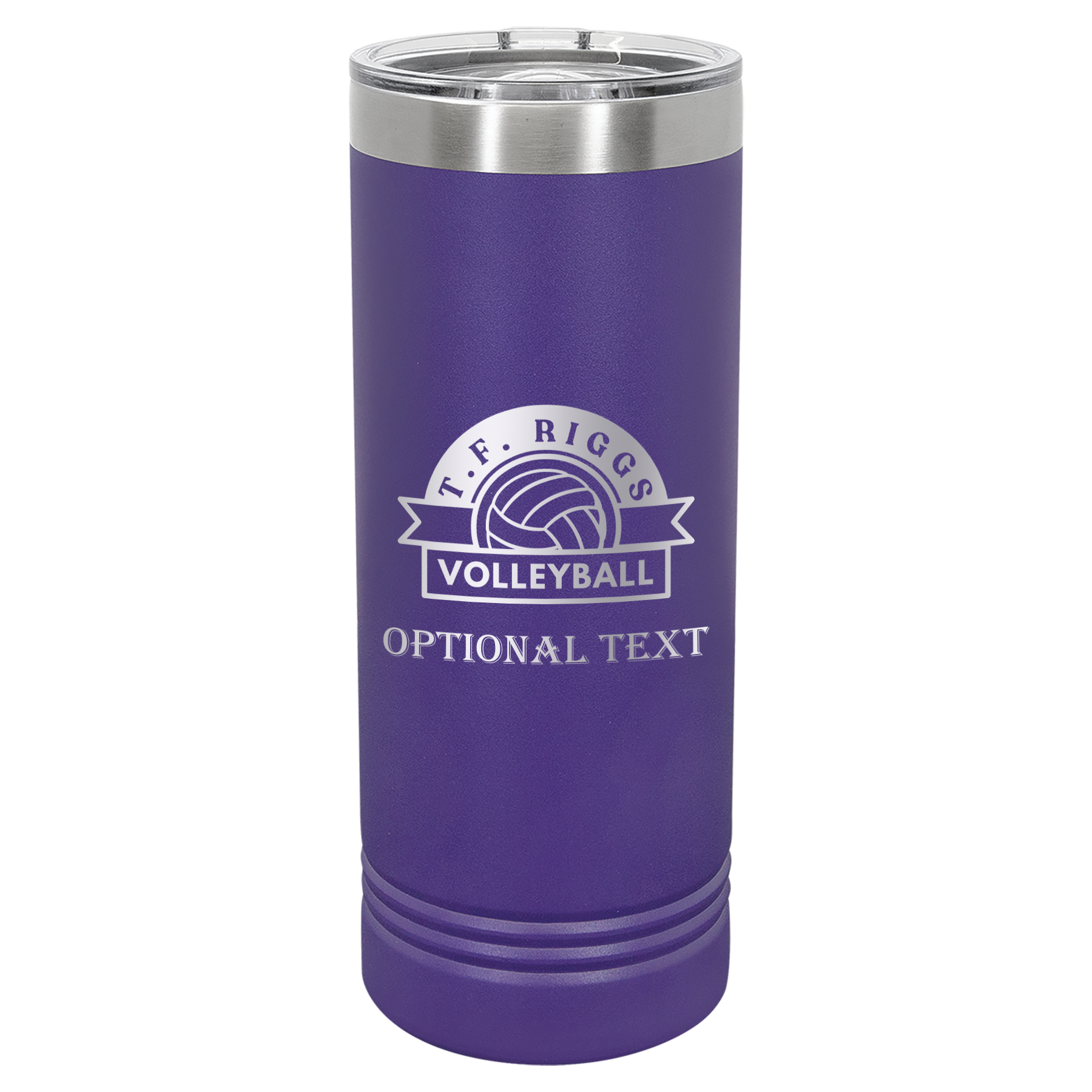 T.F. Riggs Volleyball Team Spirit 22 oz Skinny Tumbler