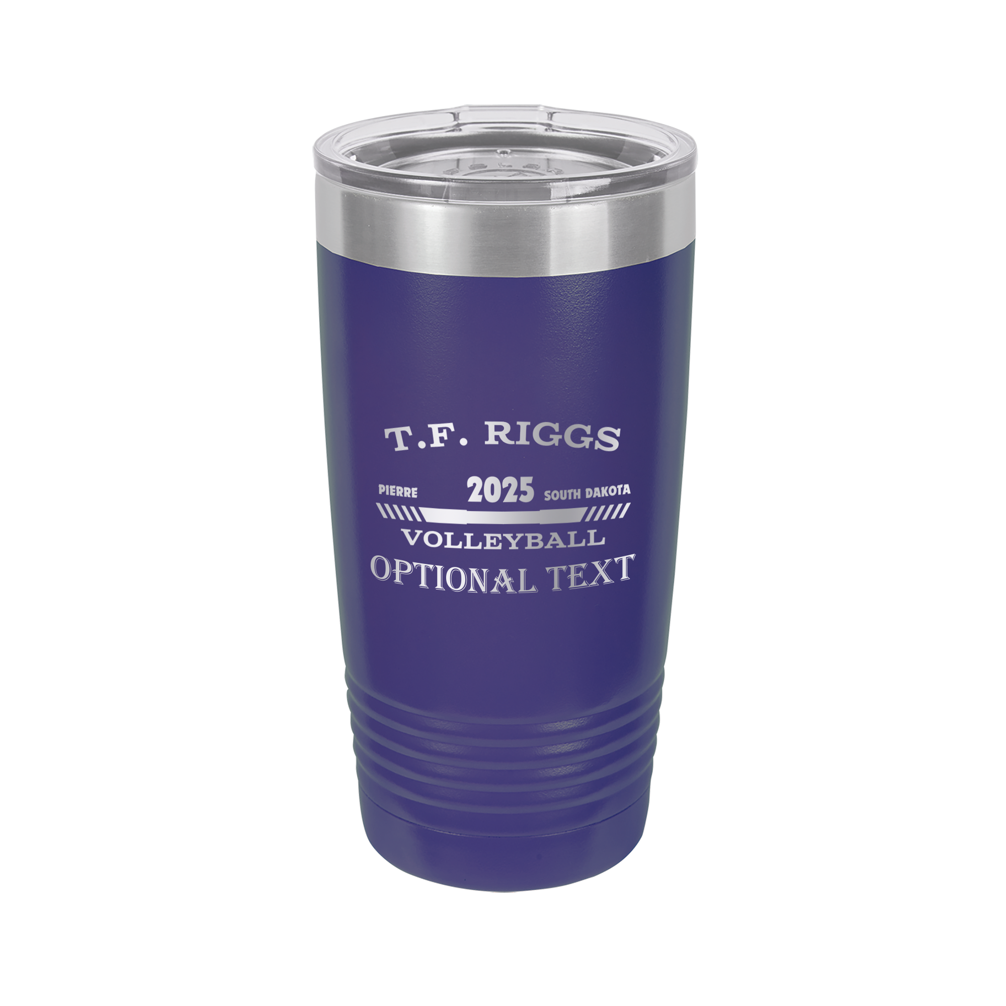 T.F. Riggs Volleyball Fan Gear 20oz Tumbler
