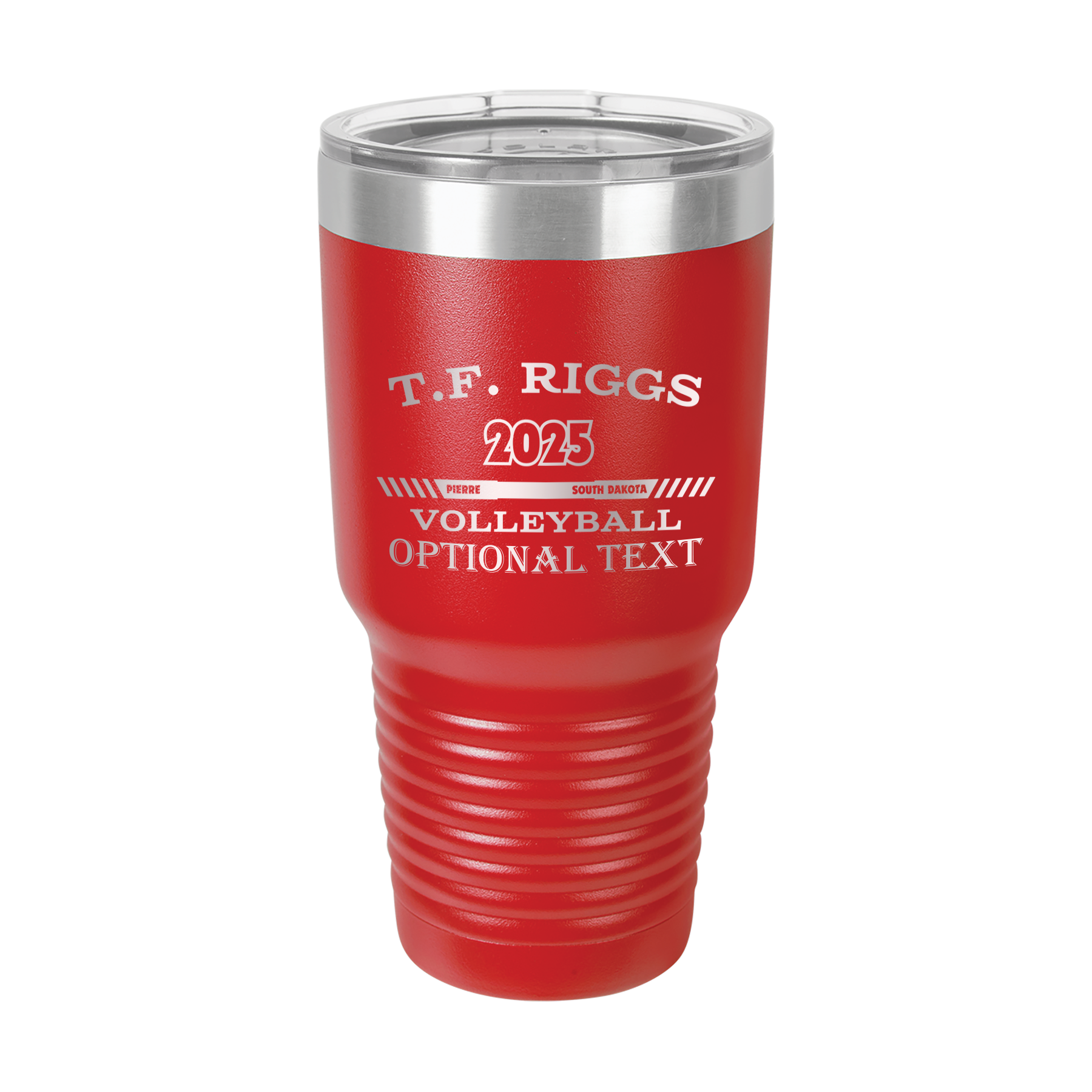 T.F. Riggs Volleyball Game Day 30 oz Ringneck Tumbler