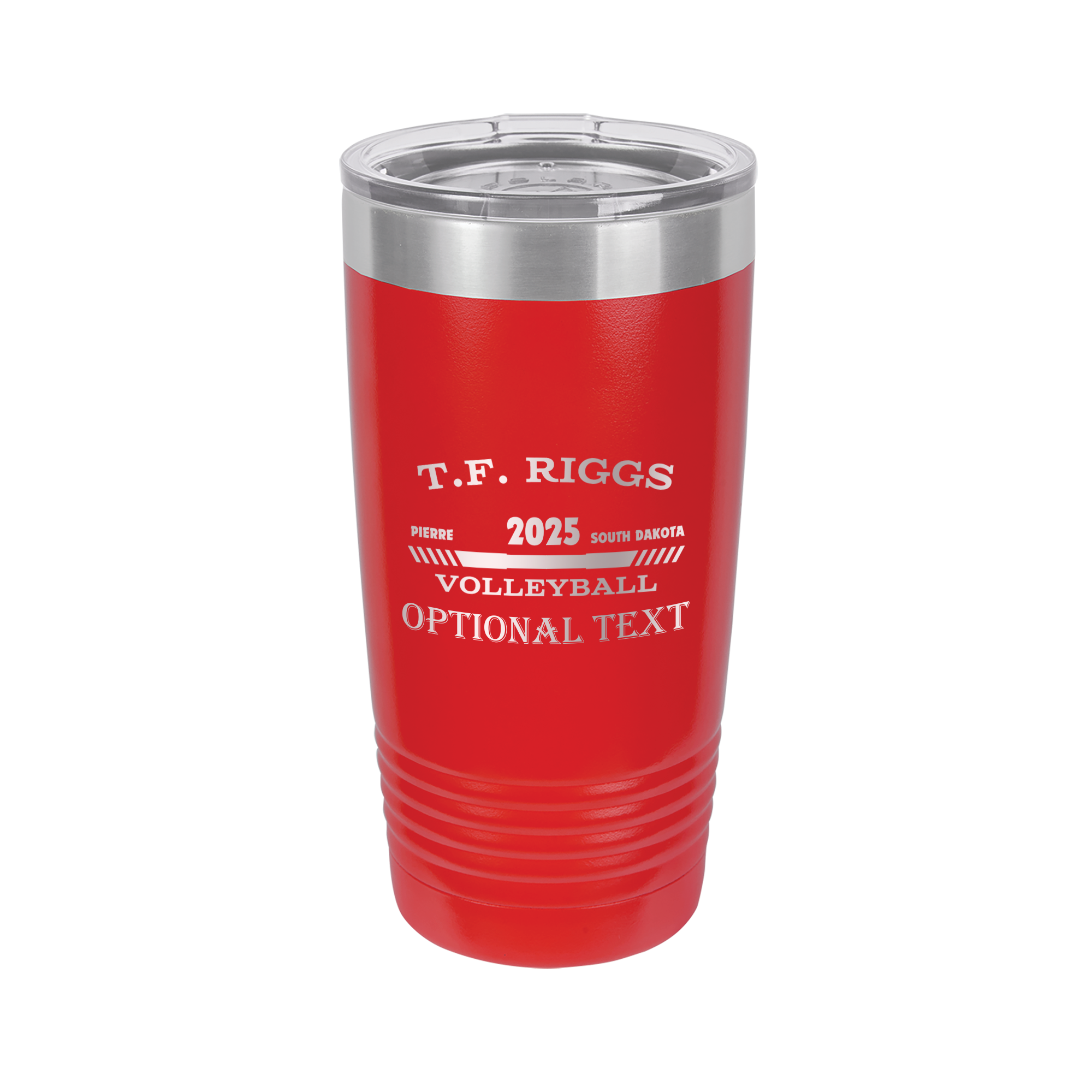 T.F. Riggs Volleyball Fan Gear 20oz Tumbler