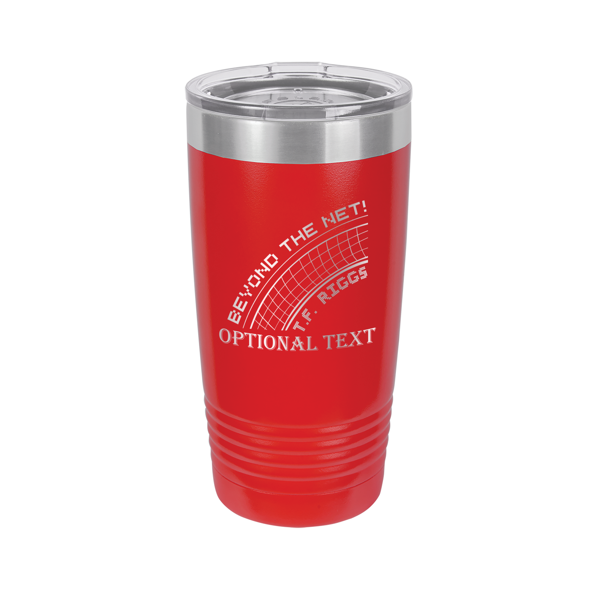 T.F. Riggs Volleyball Supporter Gift, 20 oz Ringneck Tumbler