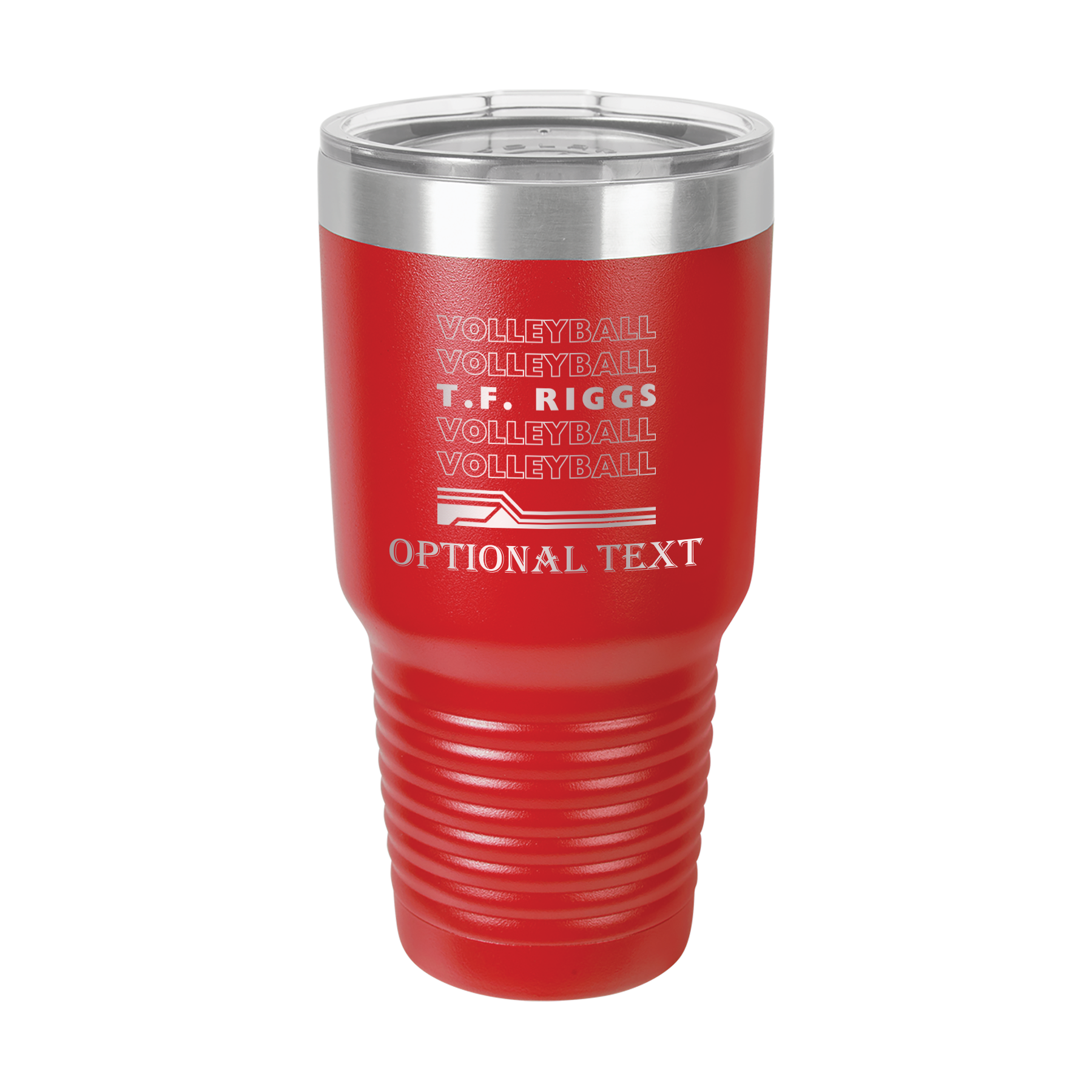 T.F. Riggs Volleyball Supporter 30 oz Ringneck Tumbler