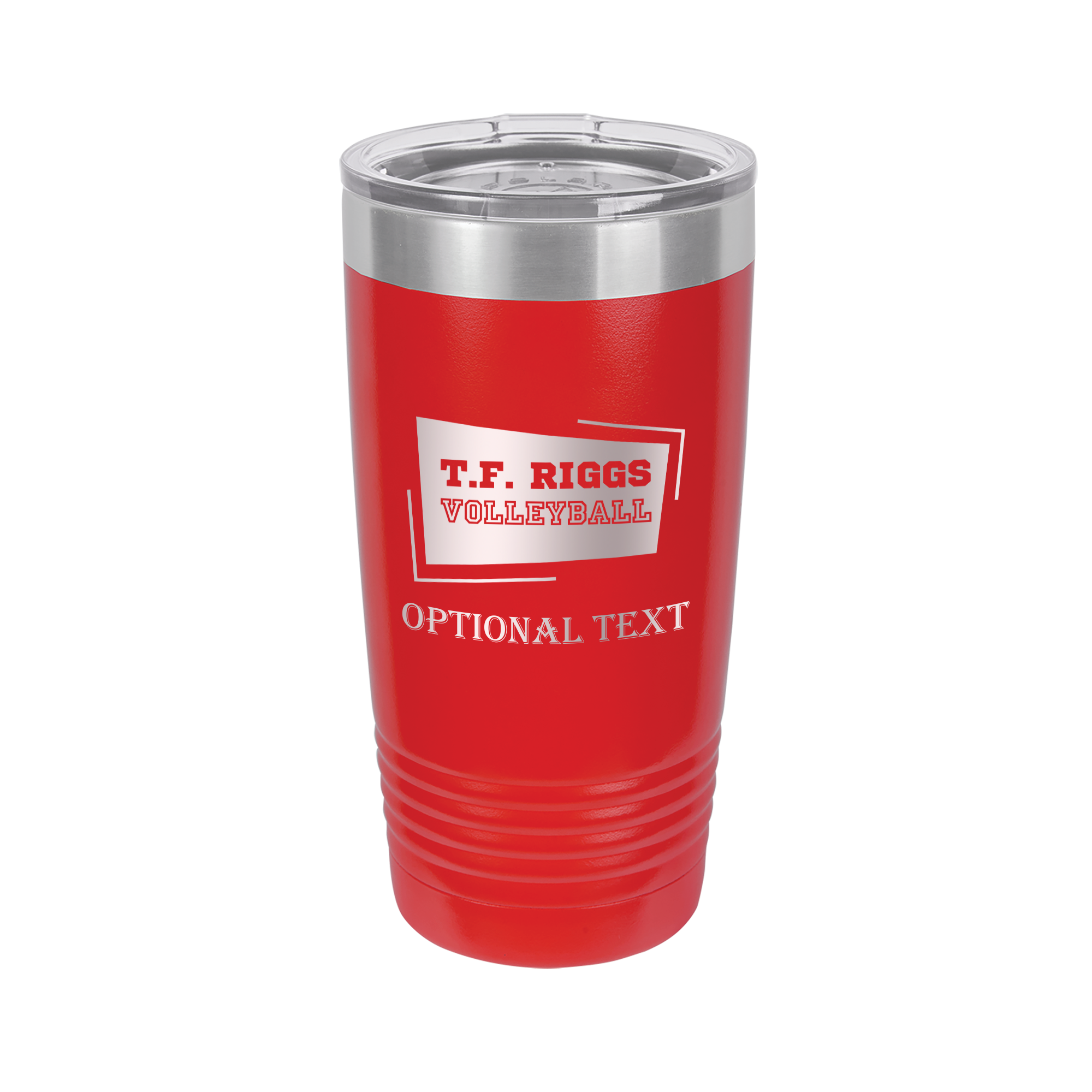 T.F. Riggs Volleyball Team Spirit 20 oz Ringneck Tumbler