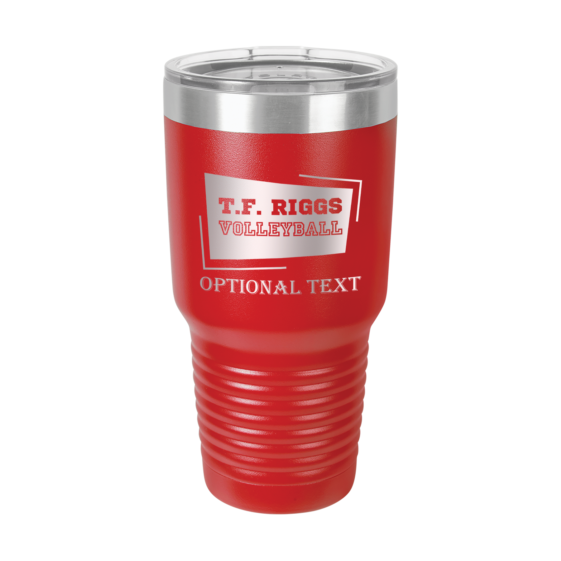 T.F. Riggs Volleyball Spirit 30 oz Ringneck Tumbler