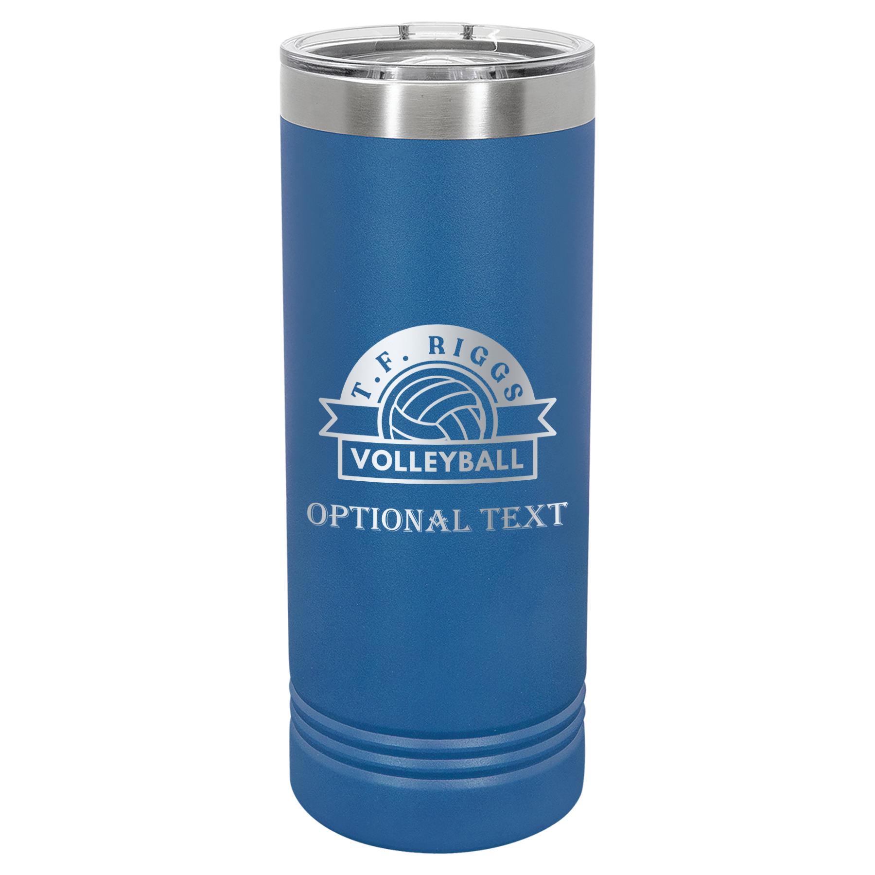 T.F. Riggs Volleyball Team Spirit 22 oz Skinny Tumbler
