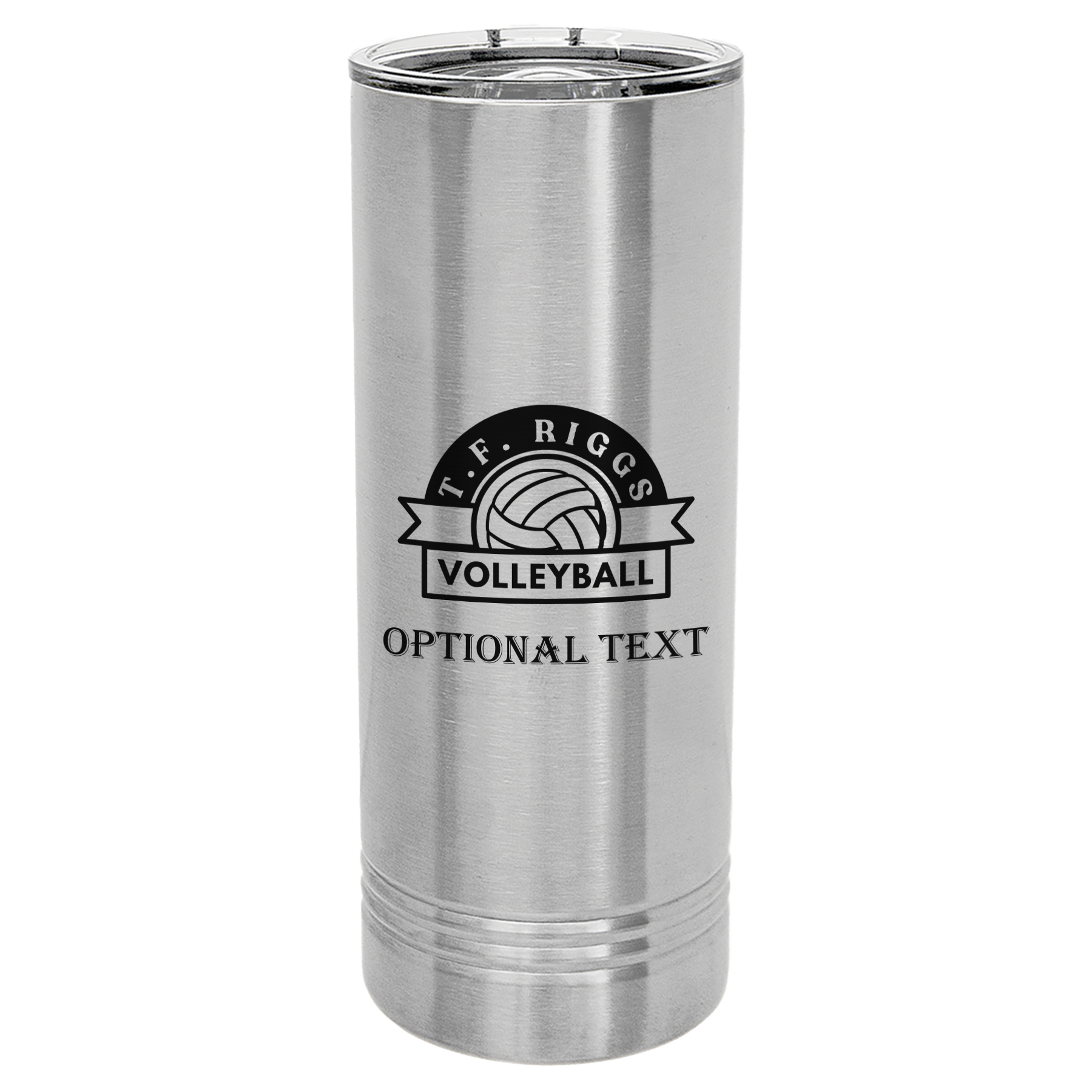T.F. Riggs Volleyball Team Spirit 22 oz Skinny Tumbler