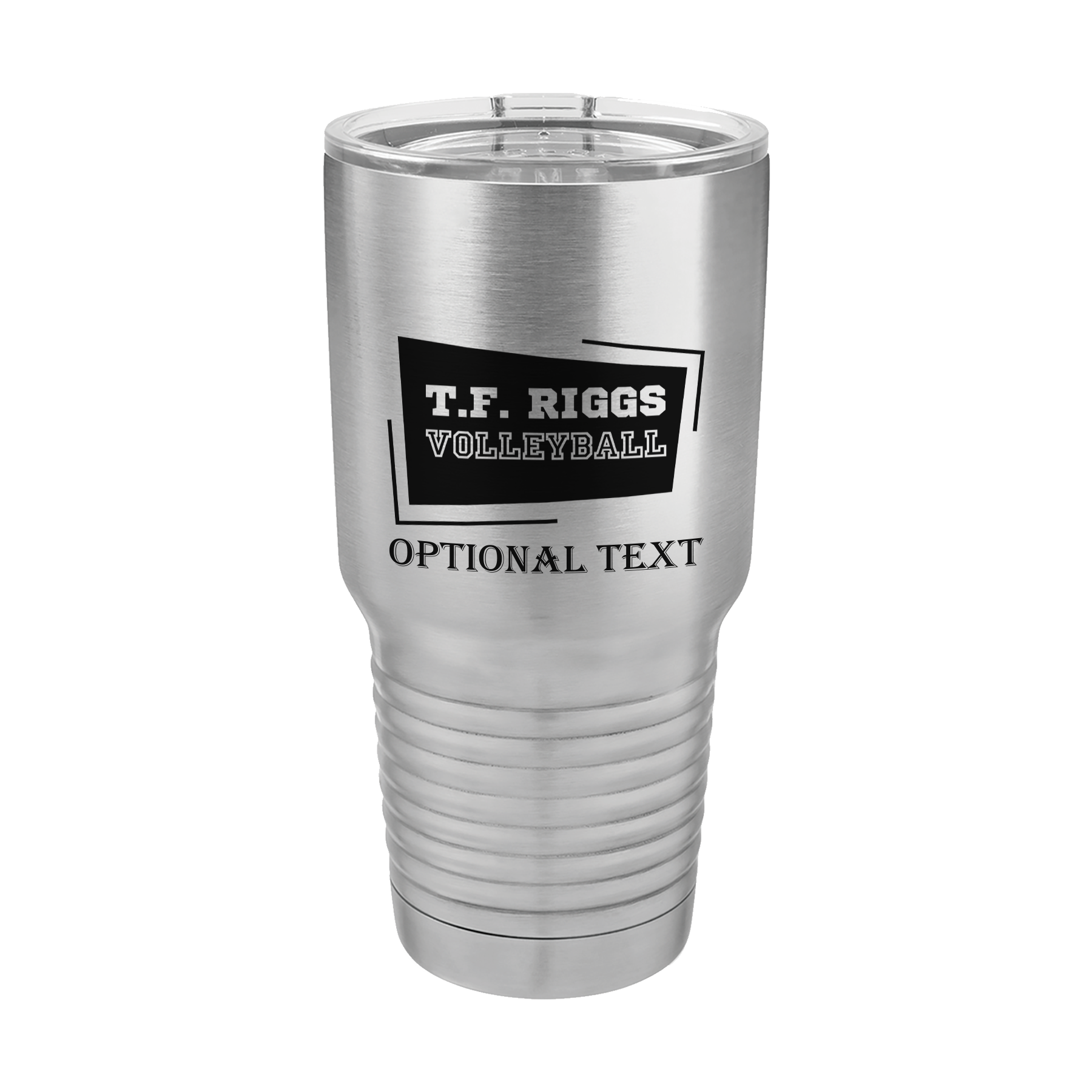 T.F. Riggs Volleyball Spirit 30 oz Ringneck Tumbler