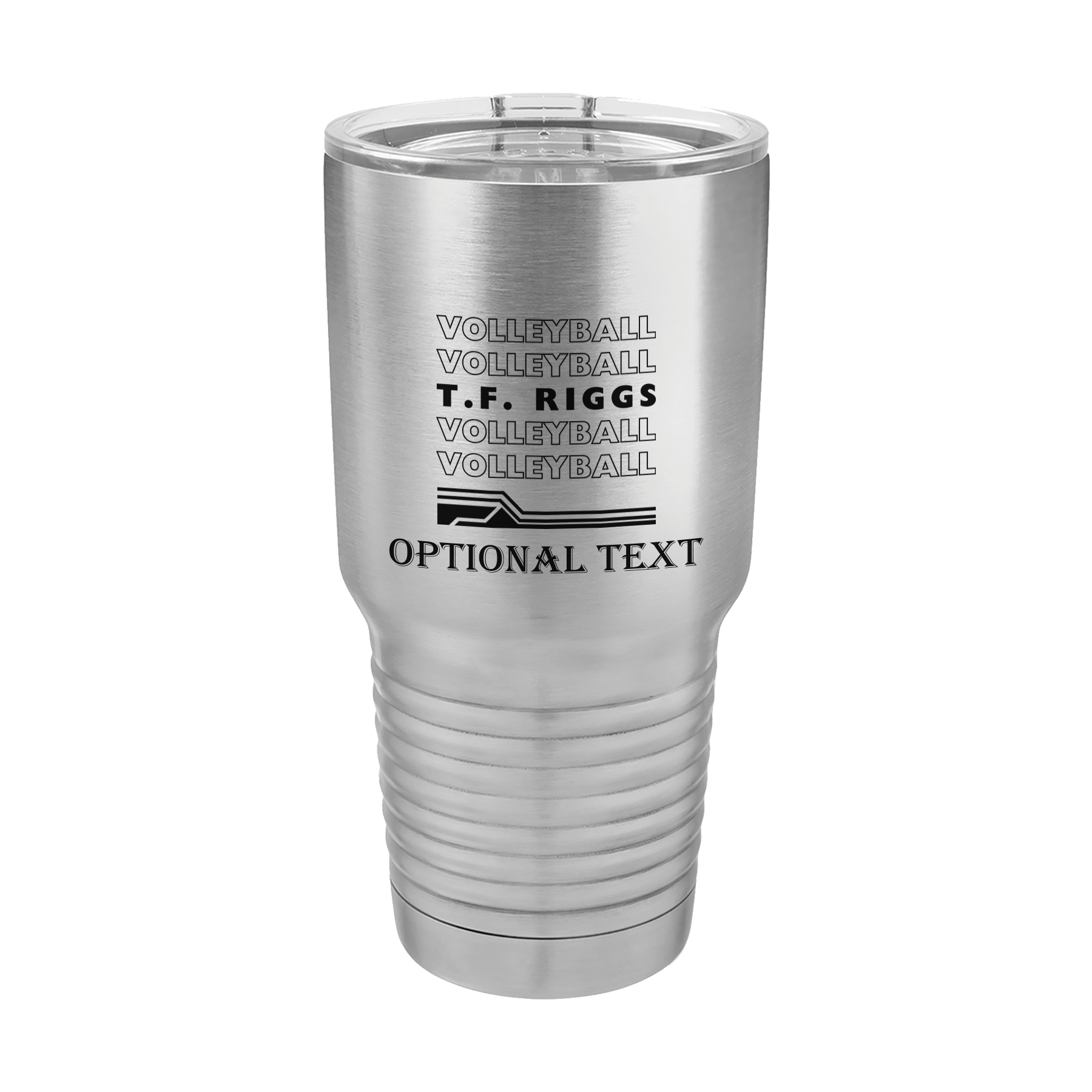 T.F. Riggs Volleyball Supporter 30 oz Ringneck Tumbler